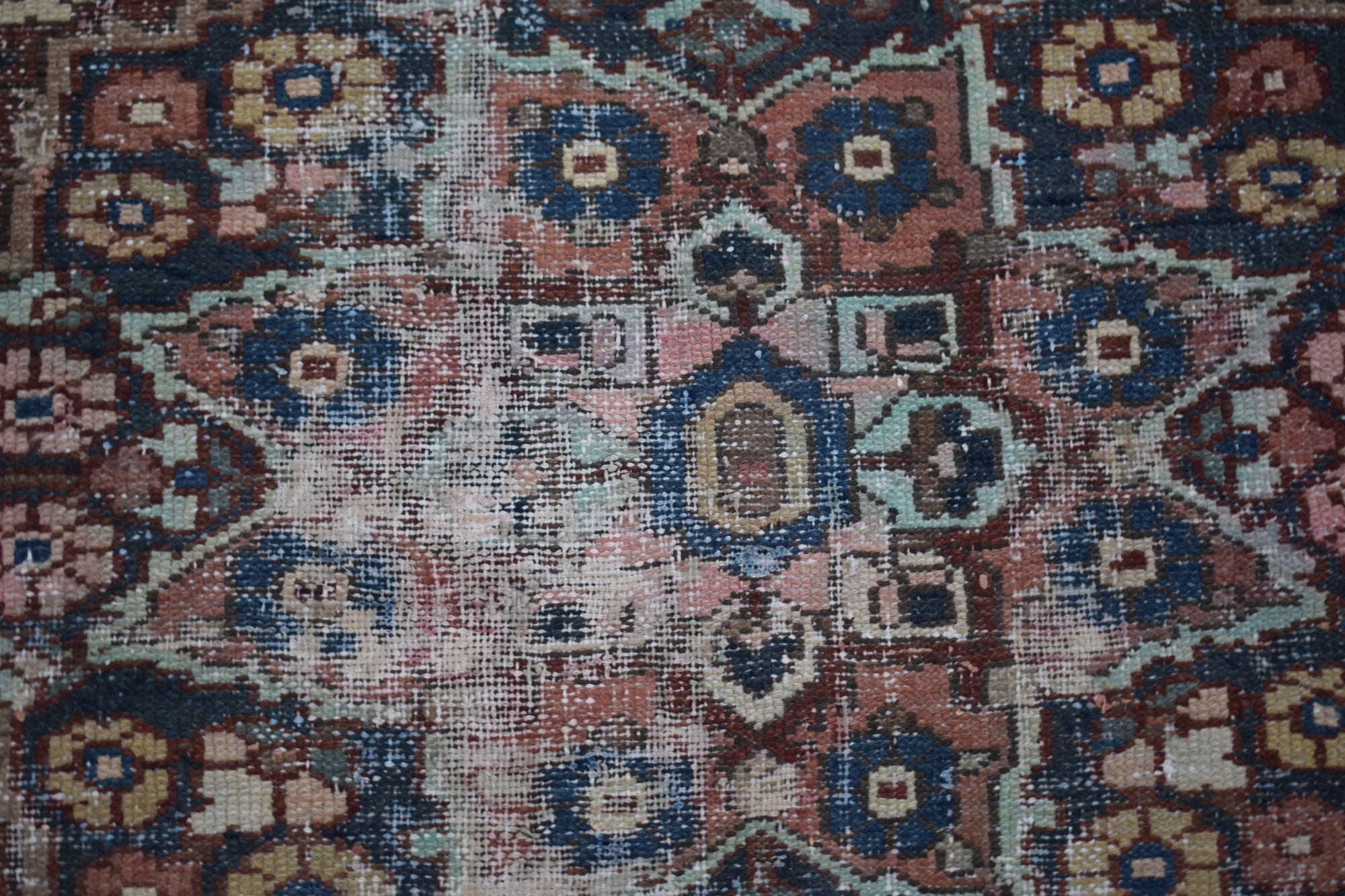 Handmade Vintage Persian Rug | 185 x 121 cm | 6'1" x 4' - Najaf Rugs & Textile