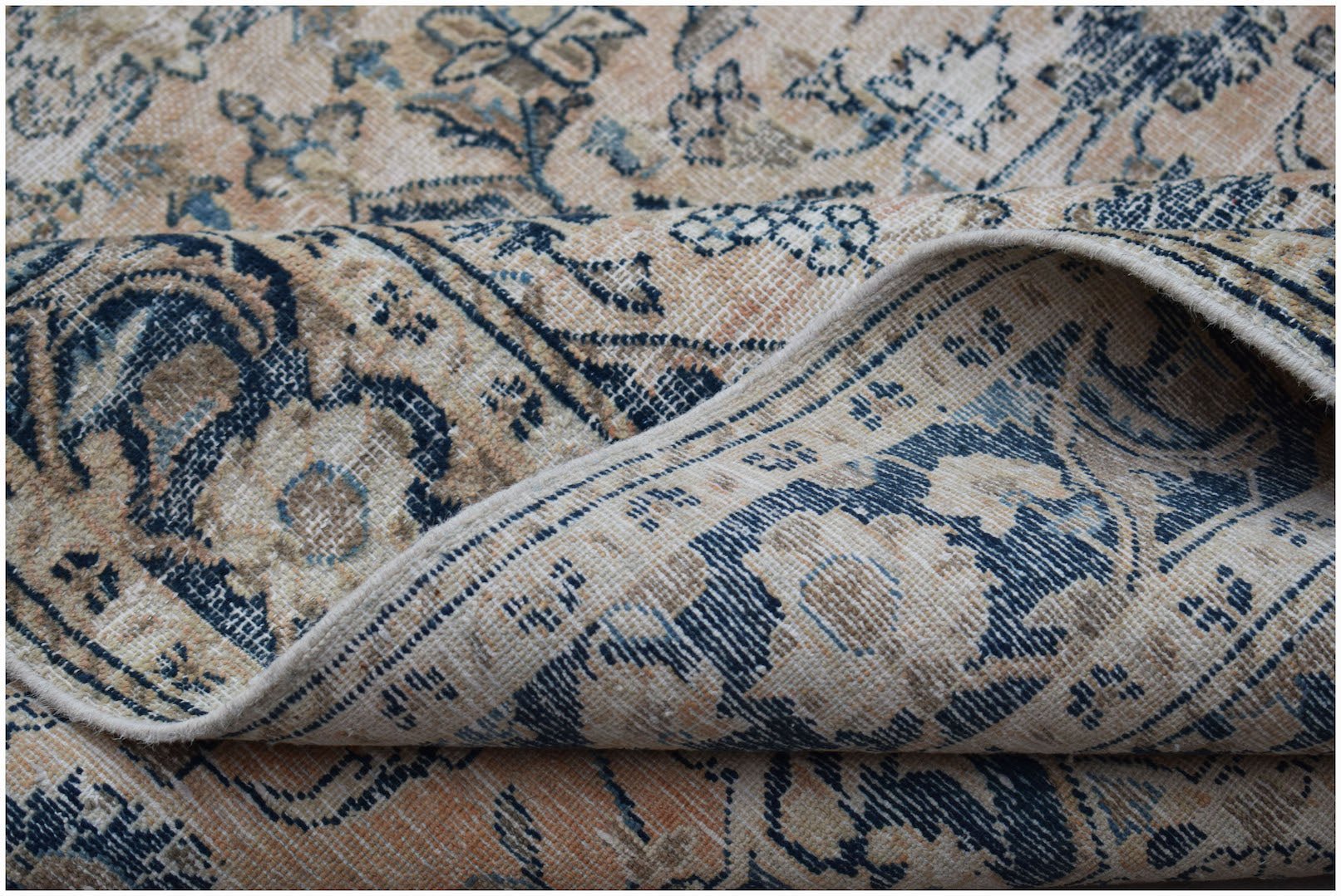 Handmade Vintage Persian Rug | 186 x 130 cm | 6'1" x 4'3" - Najaf Rugs & Textile