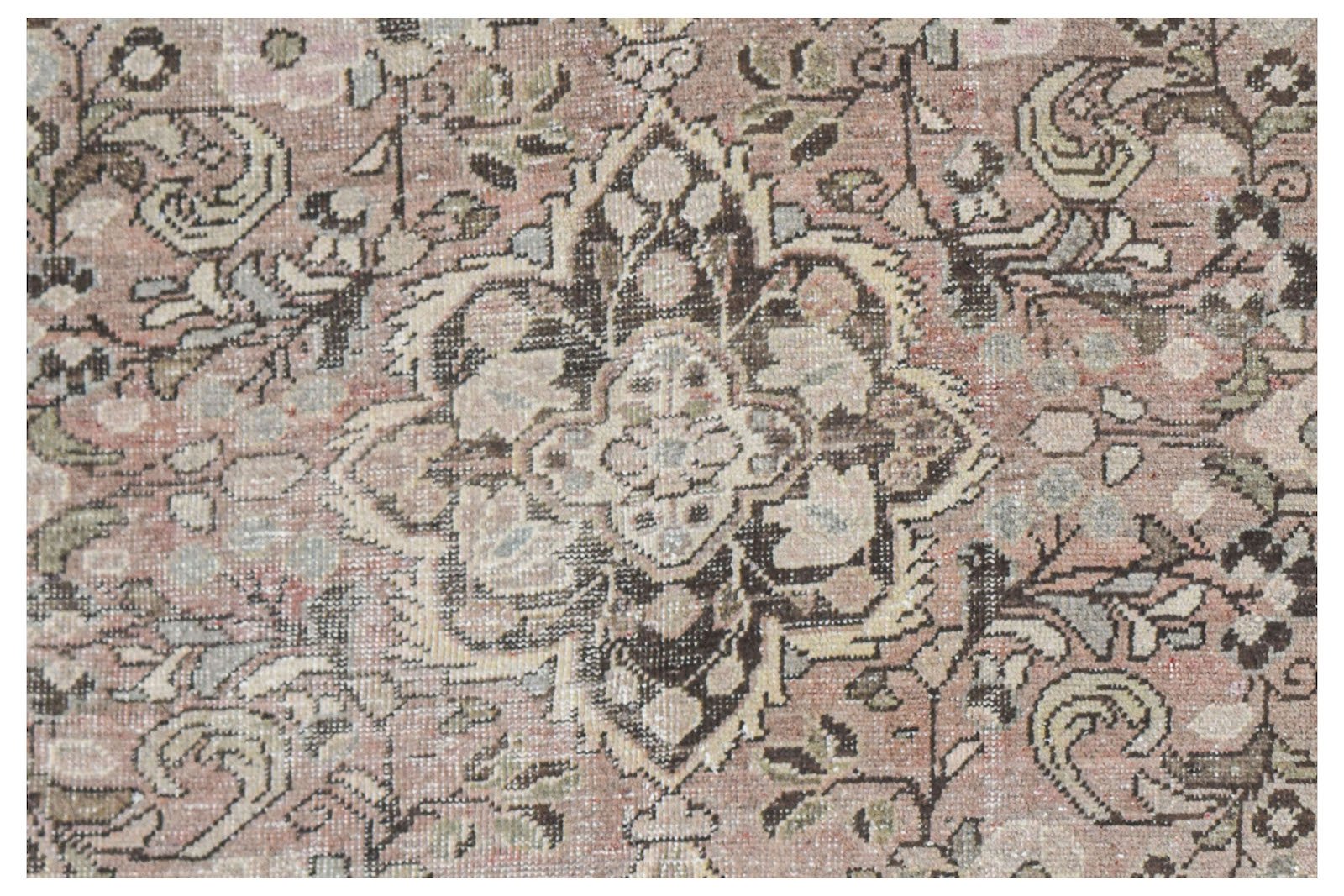 Handmade Vintage Persian Rug | 192 x 120 cm | 6'4" x 3'11" - Najaf Rugs & Textile