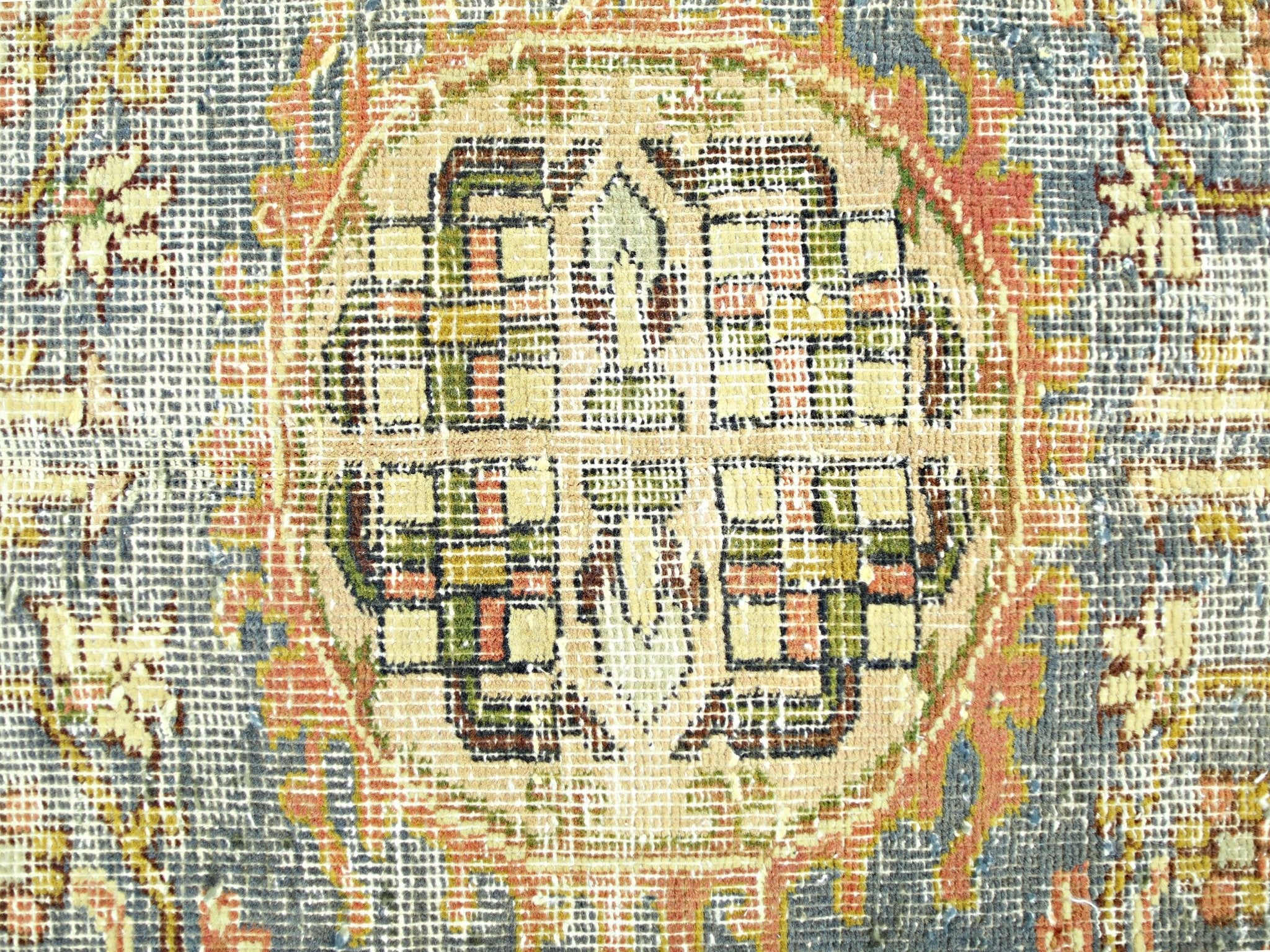 Handmade Vintage Persian Rug | 194 x 132 cm | 6'4" x 4'4" - Najaf Rugs & Textile