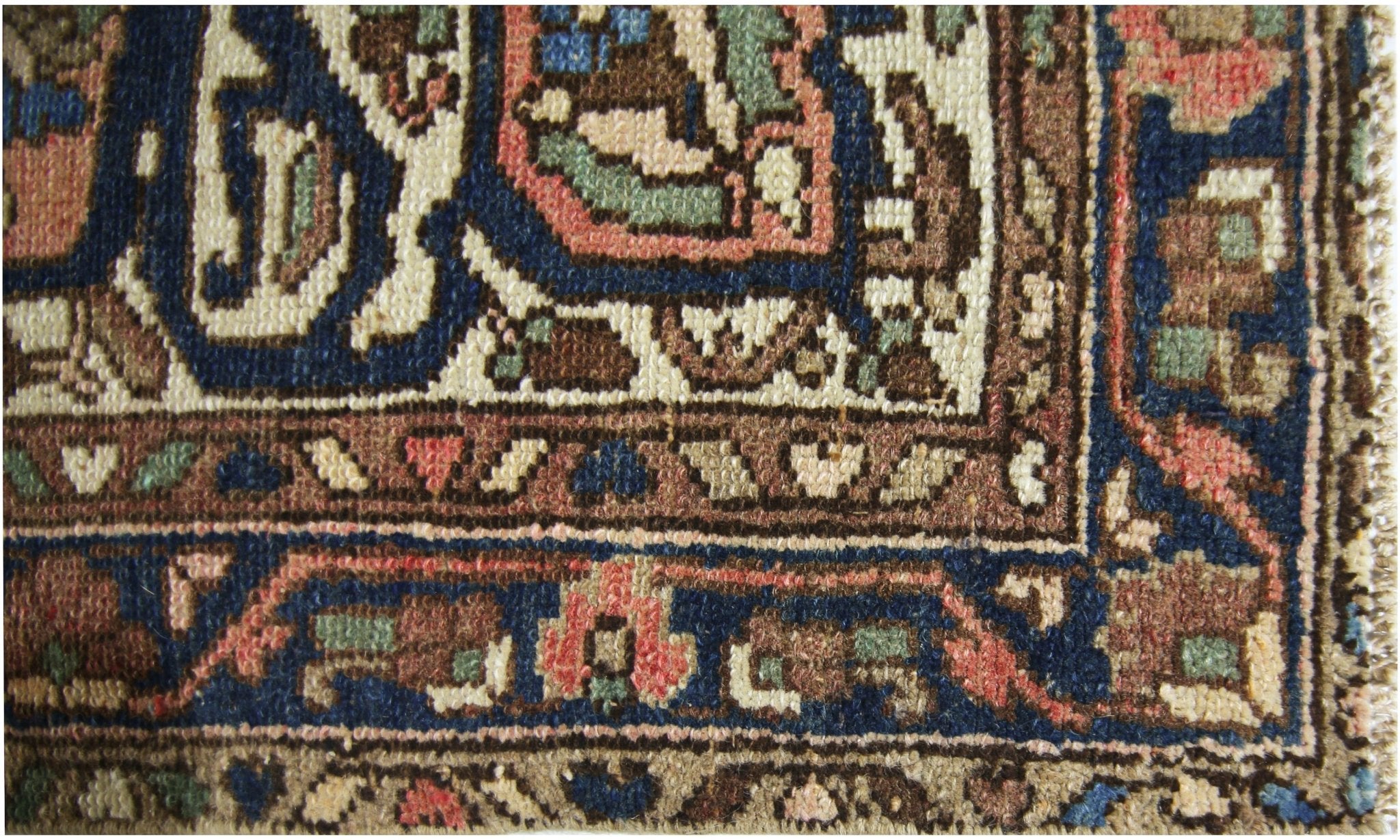 Handmade Vintage Persian Rug | 200 x 125 cm | 6'7" x 4'1" - Najaf Rugs & Textile