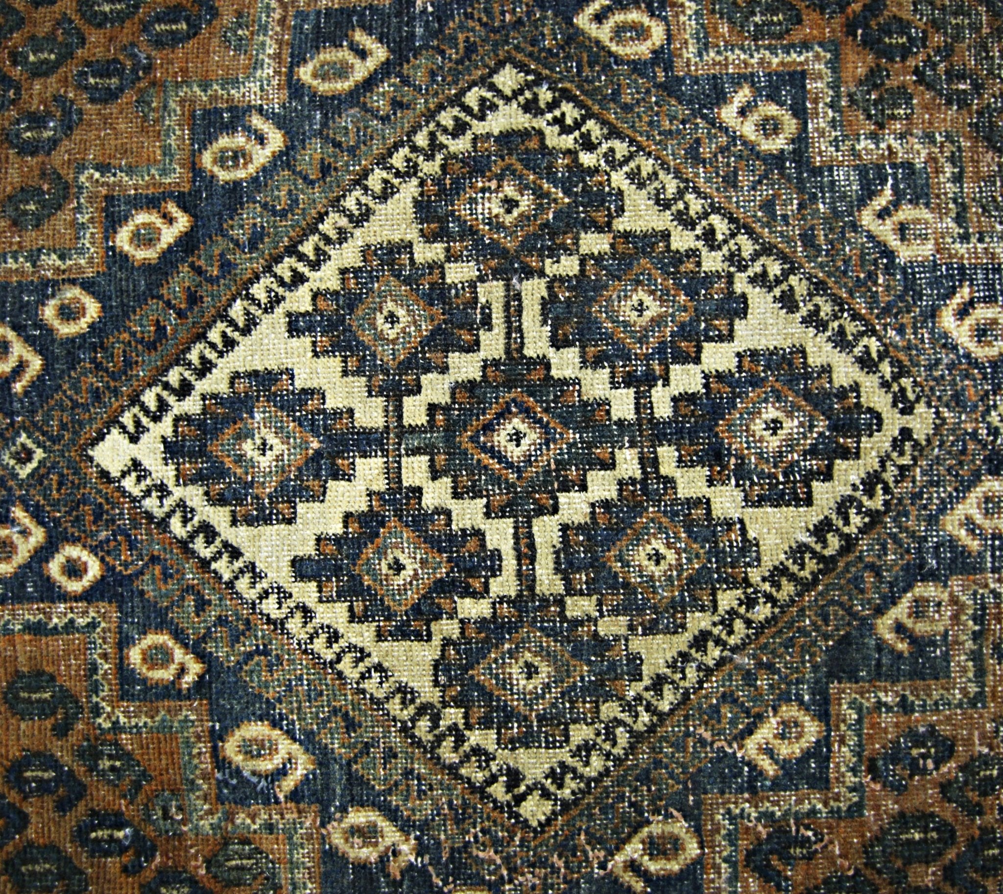 Handmade Vintage Persian Rug | 200 x 147 cm | 6'7" x 4'10" - Najaf Rugs & Textile