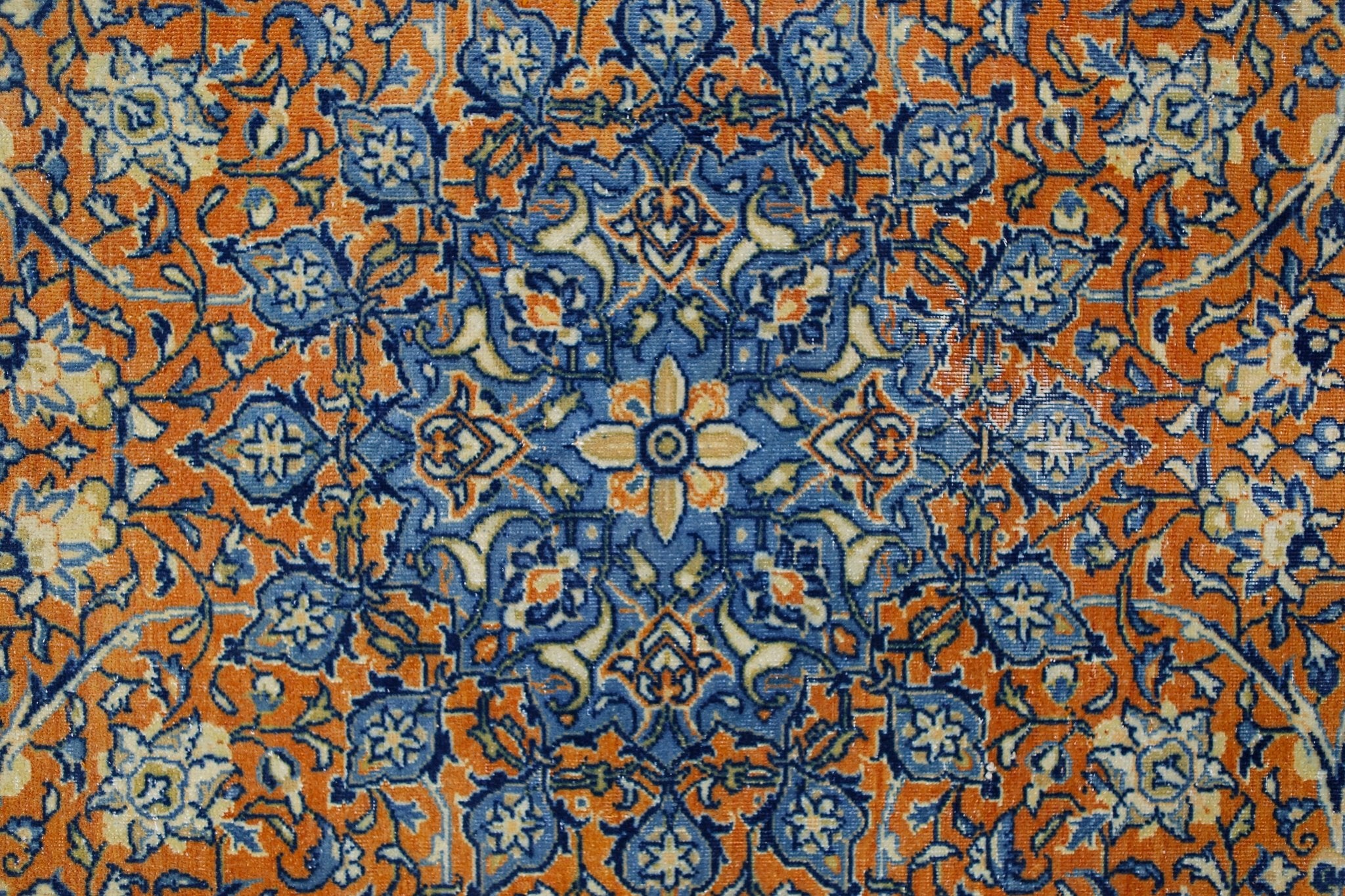 Handmade Vintage Persian Rug | 203 x 135 cm | 6'8" x 4'5" - Najaf Rugs & Textile