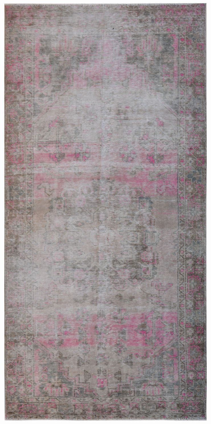 Handmade Vintage Persian Rug | 228 x 118 cm | 7'6" x 3'8" - Najaf Rugs & Textile