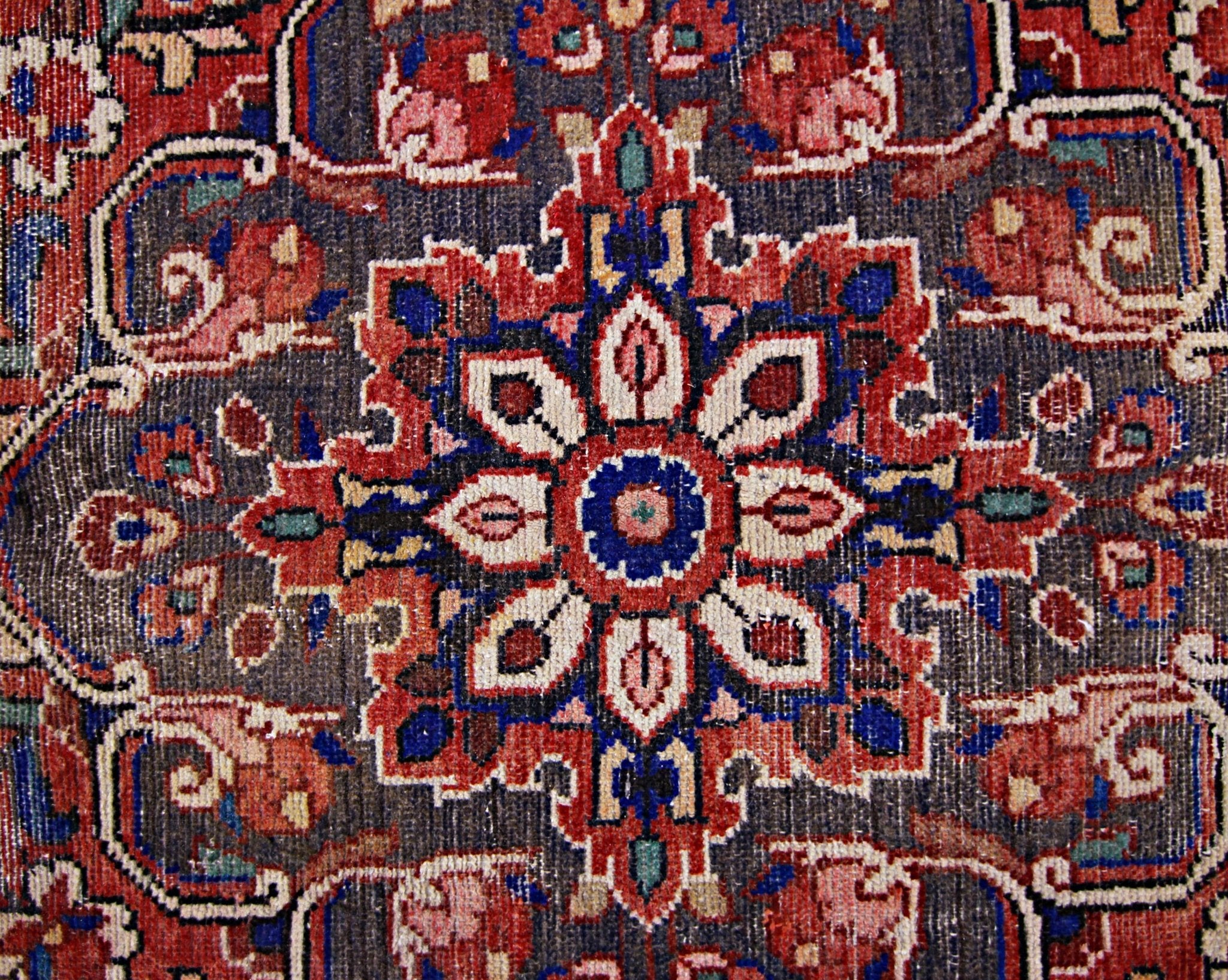 Handmade Vintage Persian Rug | 270 x 155 cm | 8'10" x 5'1" - Najaf Rugs & Textile