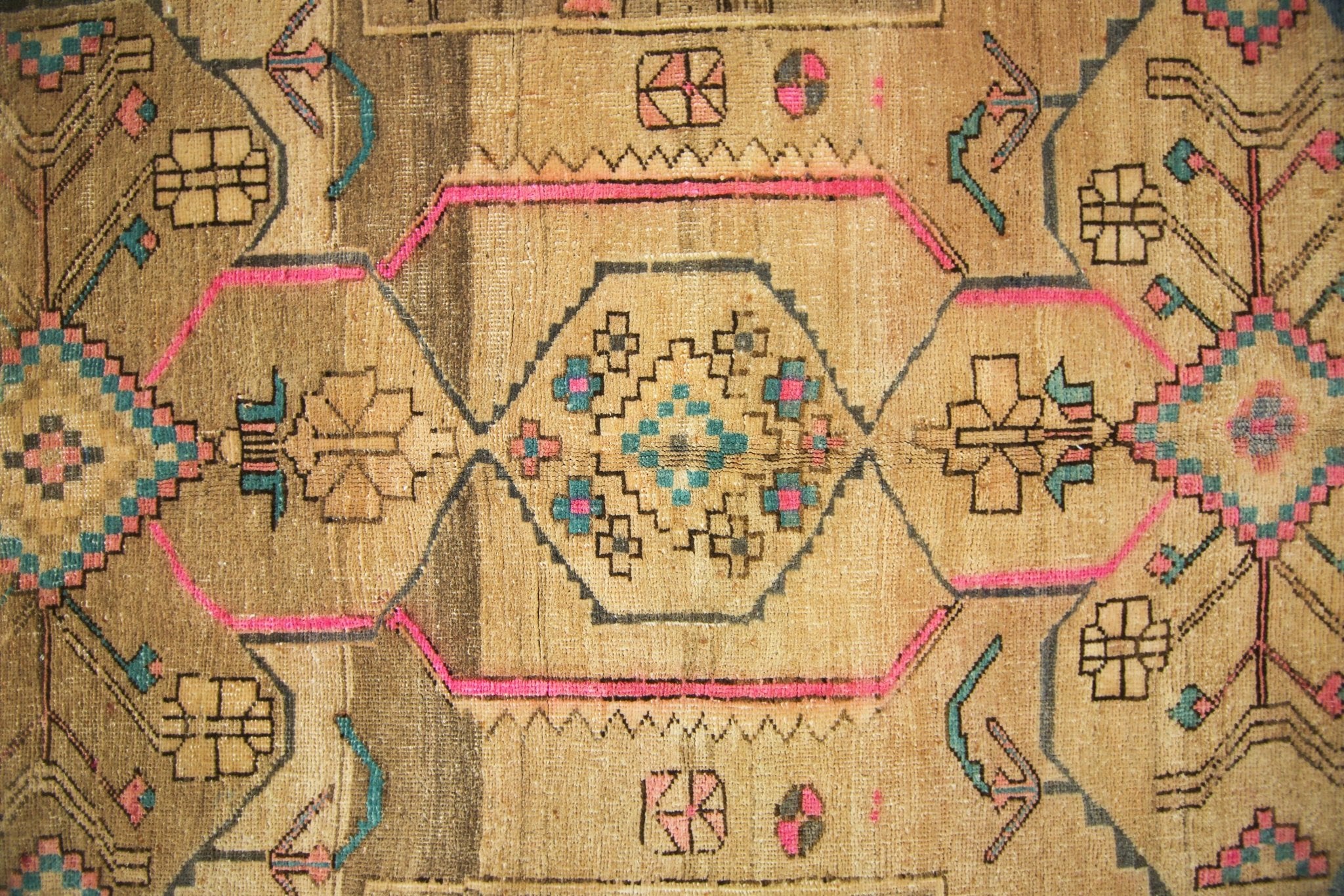 Handmade Vintage Persian Rug | 271 x 115 cm | 8'11" x 3'9" - Najaf Rugs & Textile