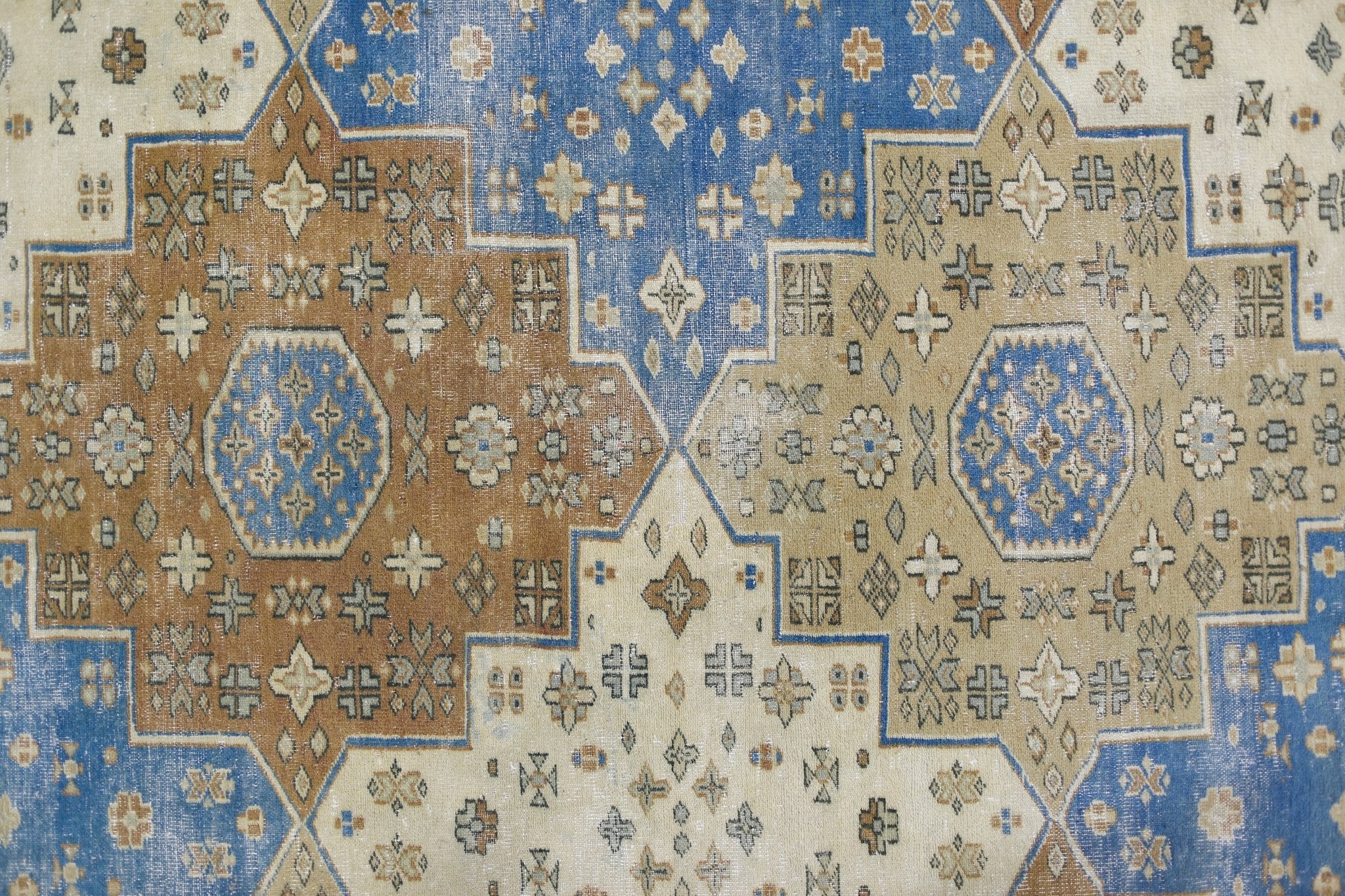 Handmade Vintage Persian Rug | 272 x 182 cm | 8'11" x 6' - Najaf Rugs & Textile