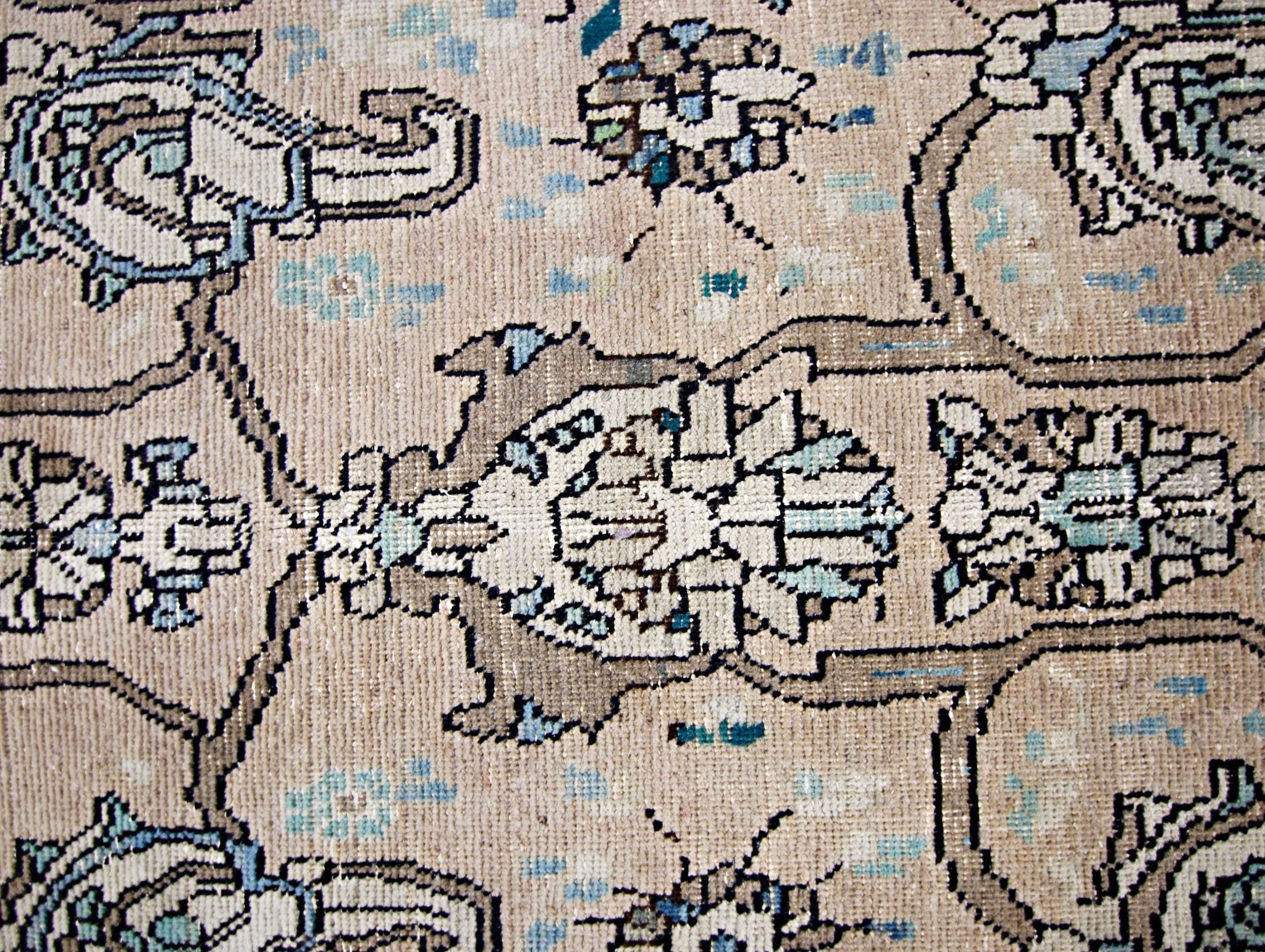 Handmade Vintage Persian Rug | 275 x 133 cm | 9' x 4'4" - Najaf Rugs & Textile