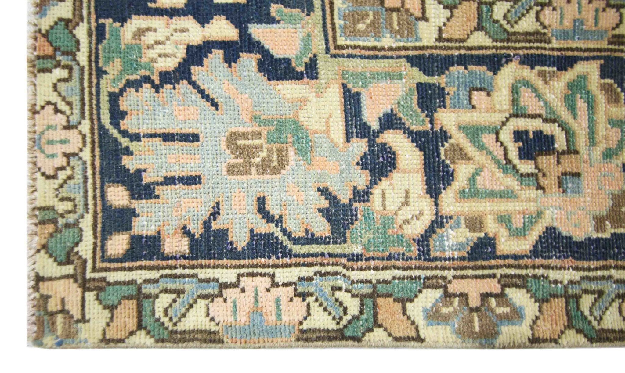 Handmade Vintage Persian Rug | 306 x 209 cm | 10' x 6'10" - Najaf Rugs & Textile