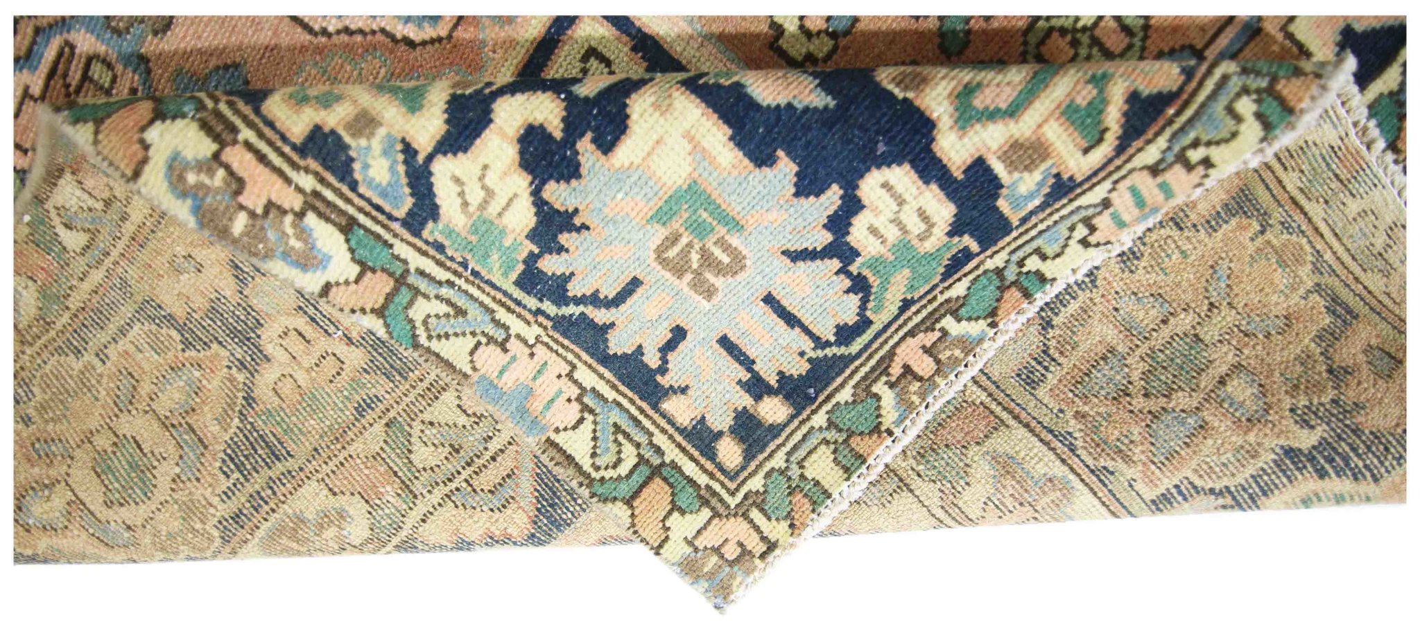 Handmade Vintage Persian Rug | 306 x 209 cm | 10' x 6'10" - Najaf Rugs & Textile