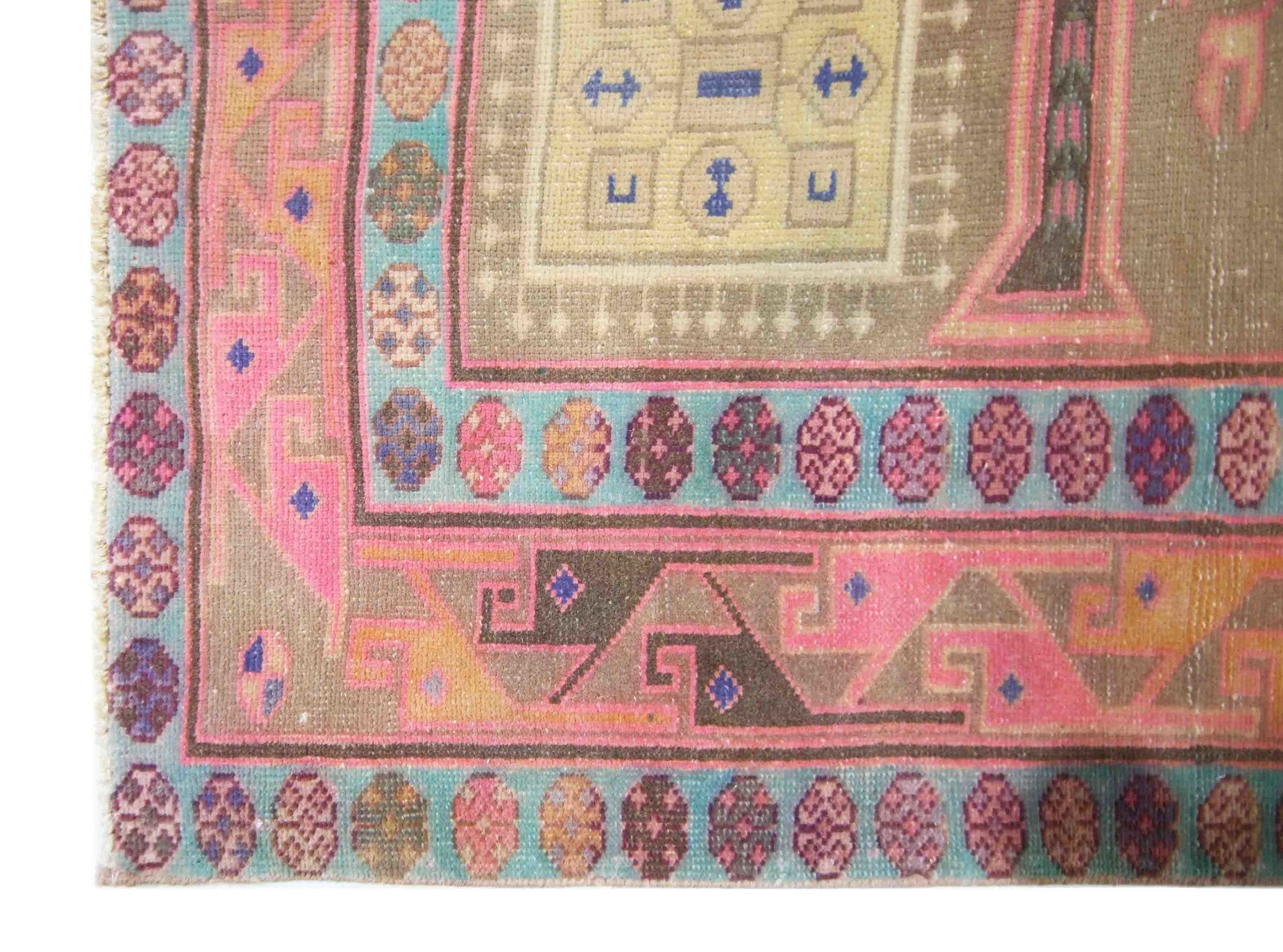 Handmade Vintage Persian Rug | 317 x 146 cm | 10'5" x 4'9" - Najaf Rugs & Textile