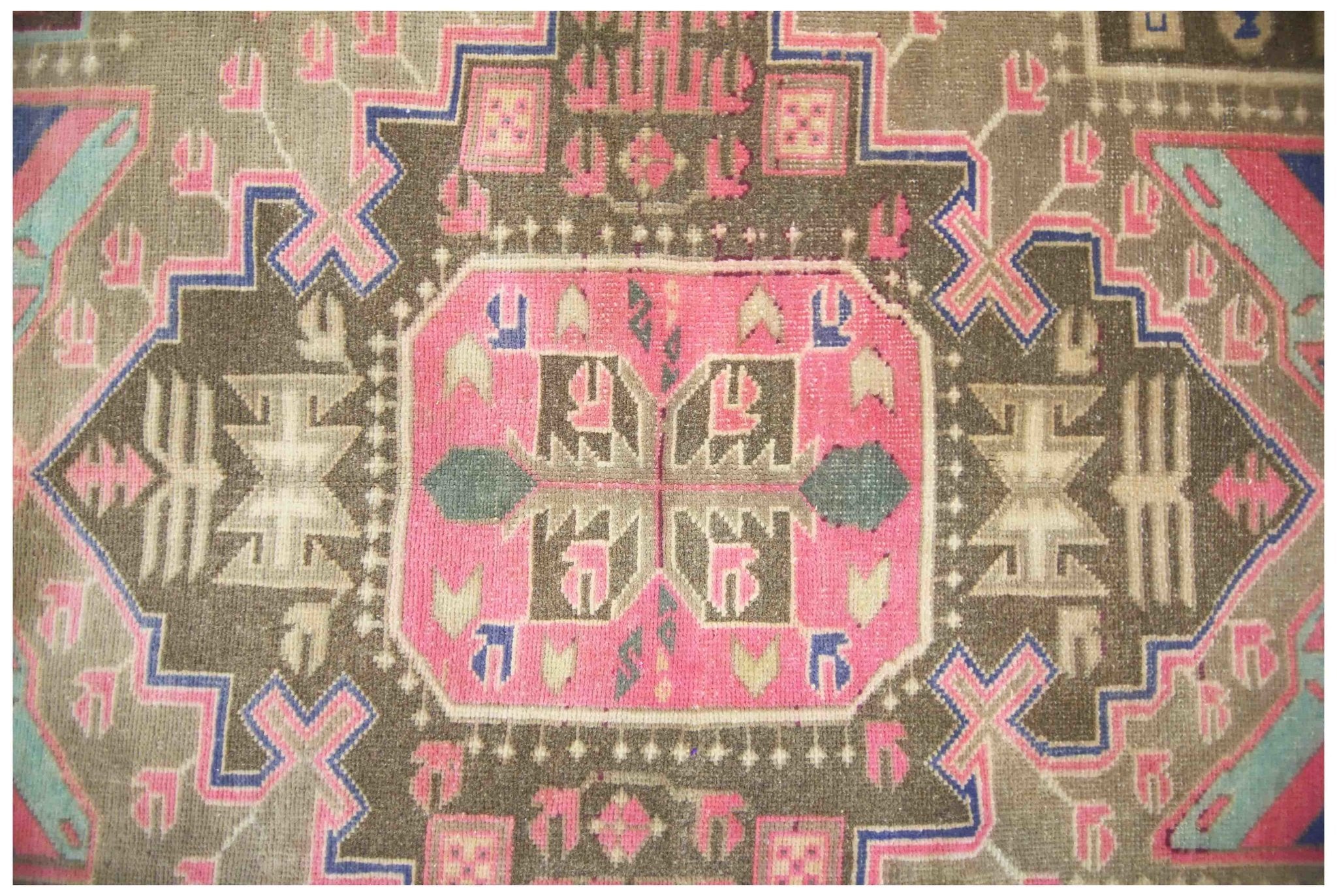 Handmade Vintage Persian Rug | 317 x 146 cm | 10'5" x 4'9" - Najaf Rugs & Textile