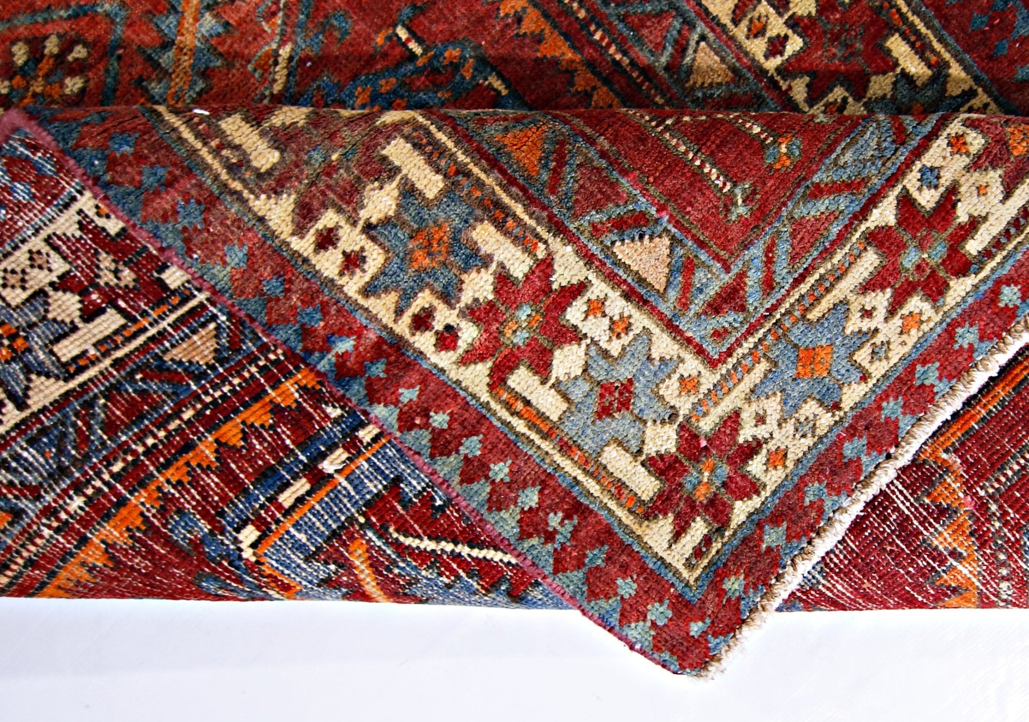 Handmade Vintage Persian Serab Hallway Runner | 313 x 99 cm | 10'3" x 3'3" - Najaf Rugs & Textile