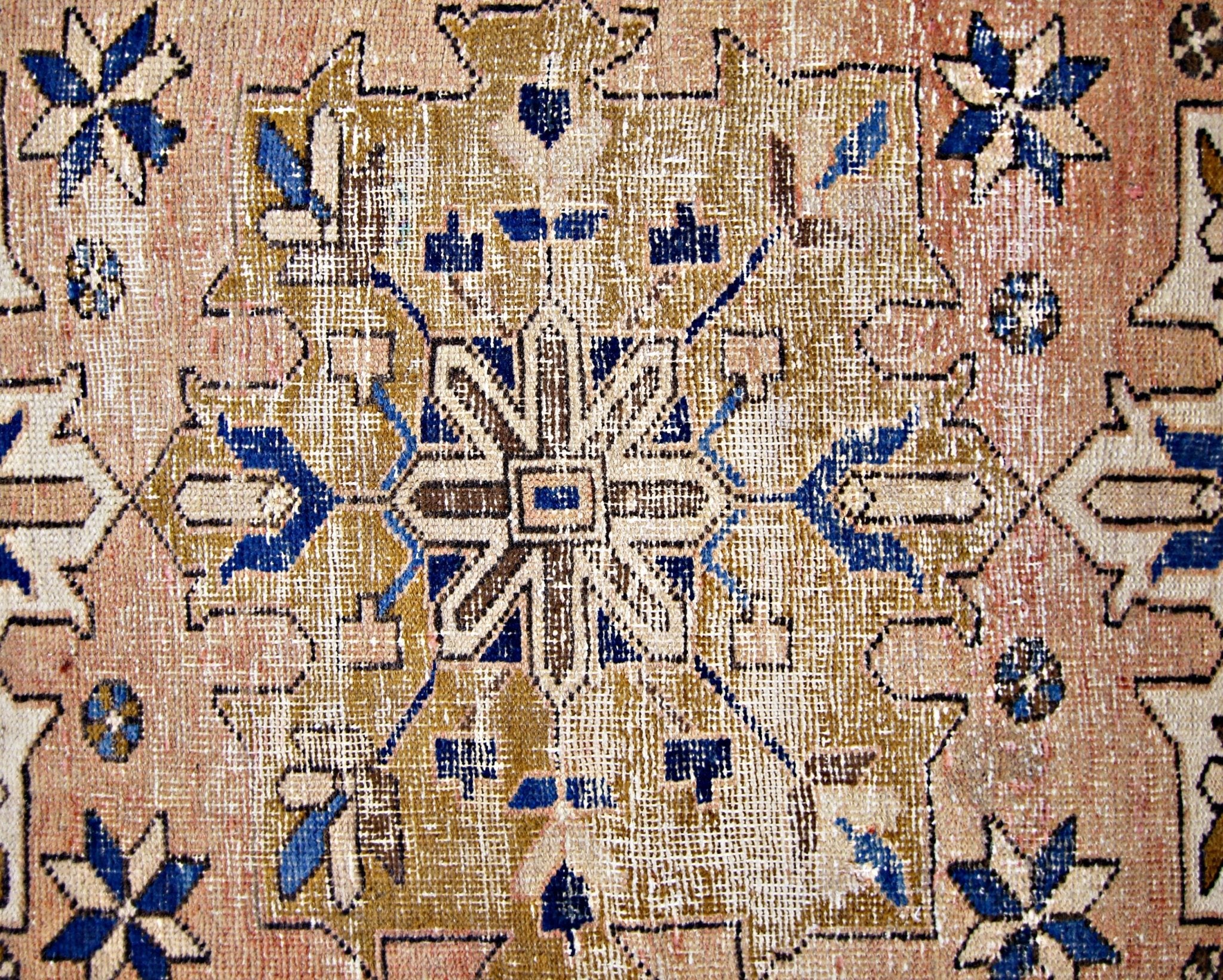 Handmade Vintage Persian Serab Hallway Runner | 329 x 98 cm | 10'10" x 3'3" - Najaf Rugs & Textile