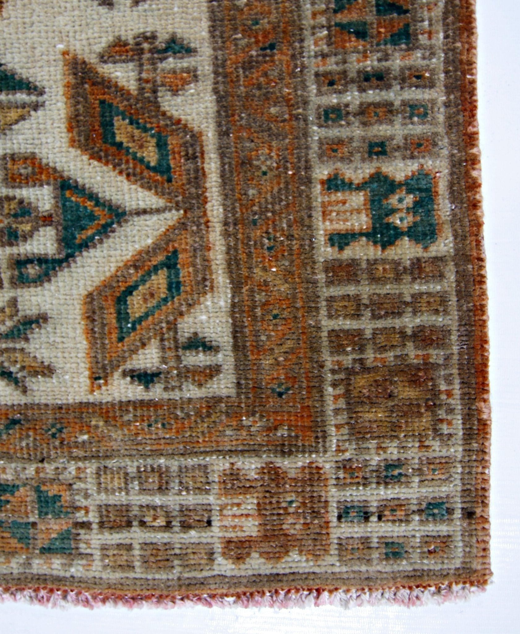 Handmade Vintage Persian Serab Hallway Runner | 345 x 96 cm | 11'4" x 3'2" - Najaf Rugs & Textile