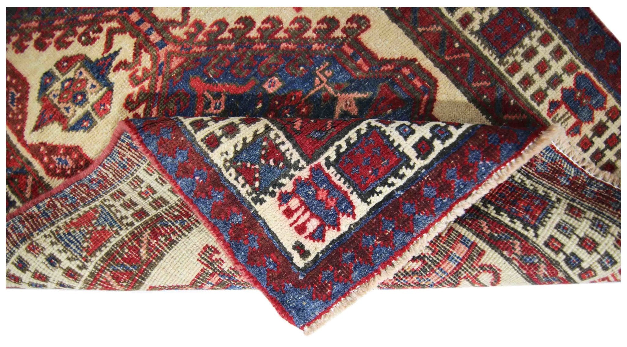 Handmade Vintage Persian Serab Rug | 204 x 83 cm | 6'8" x 2'8" - Najaf Rugs & Textile