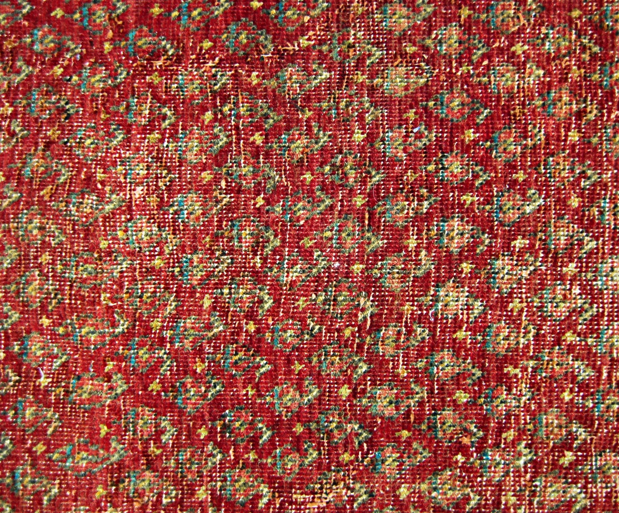 Handmade Vintage Persian Seraband Rug | 209 x 121 cm | 6'10" x 4' - Najaf Rugs & Textile