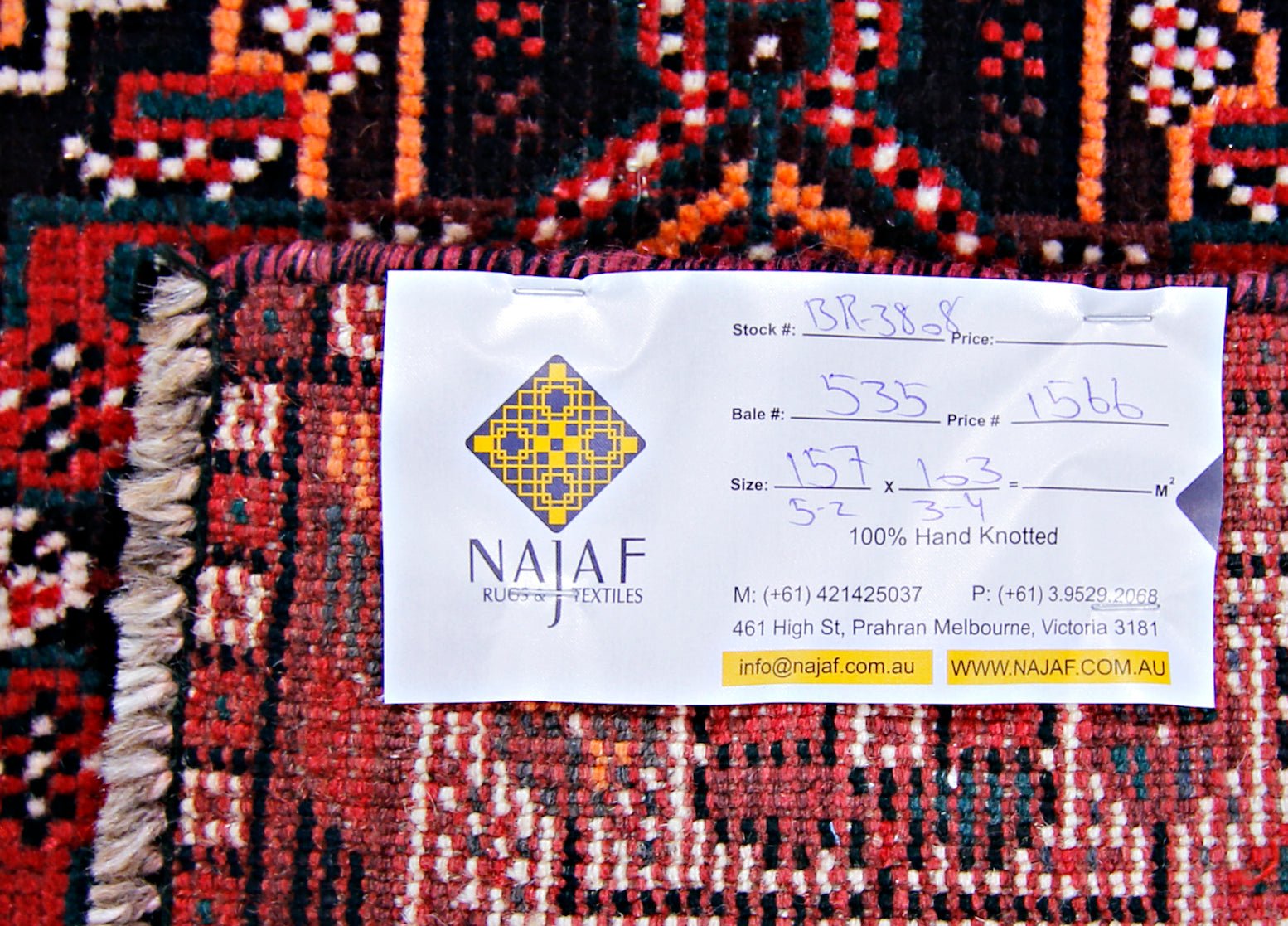 Handmade Vintage Persian Shiraz Rug | 157 x 103 cm | 5'2" x 3'4" - Najaf Rugs & Textile