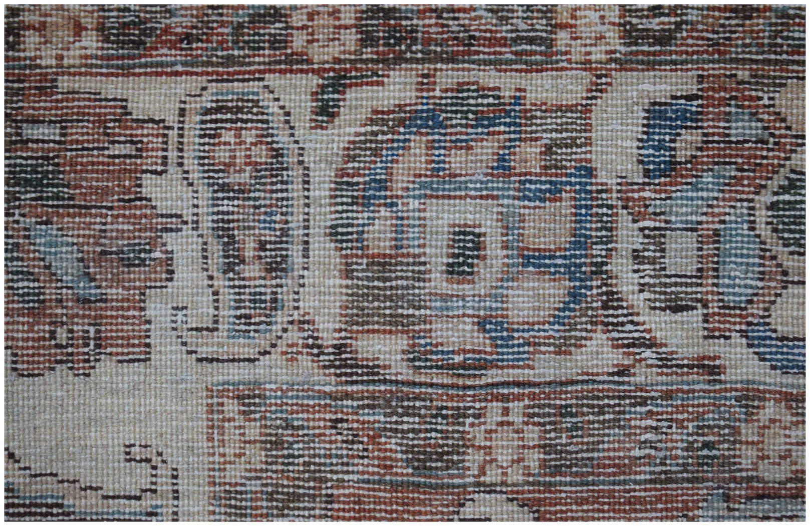 Handmade Vintage Persian Tabriz Rug | 197 x 150 cm | 6'6" x 4'11" - Najaf Rugs & Textile