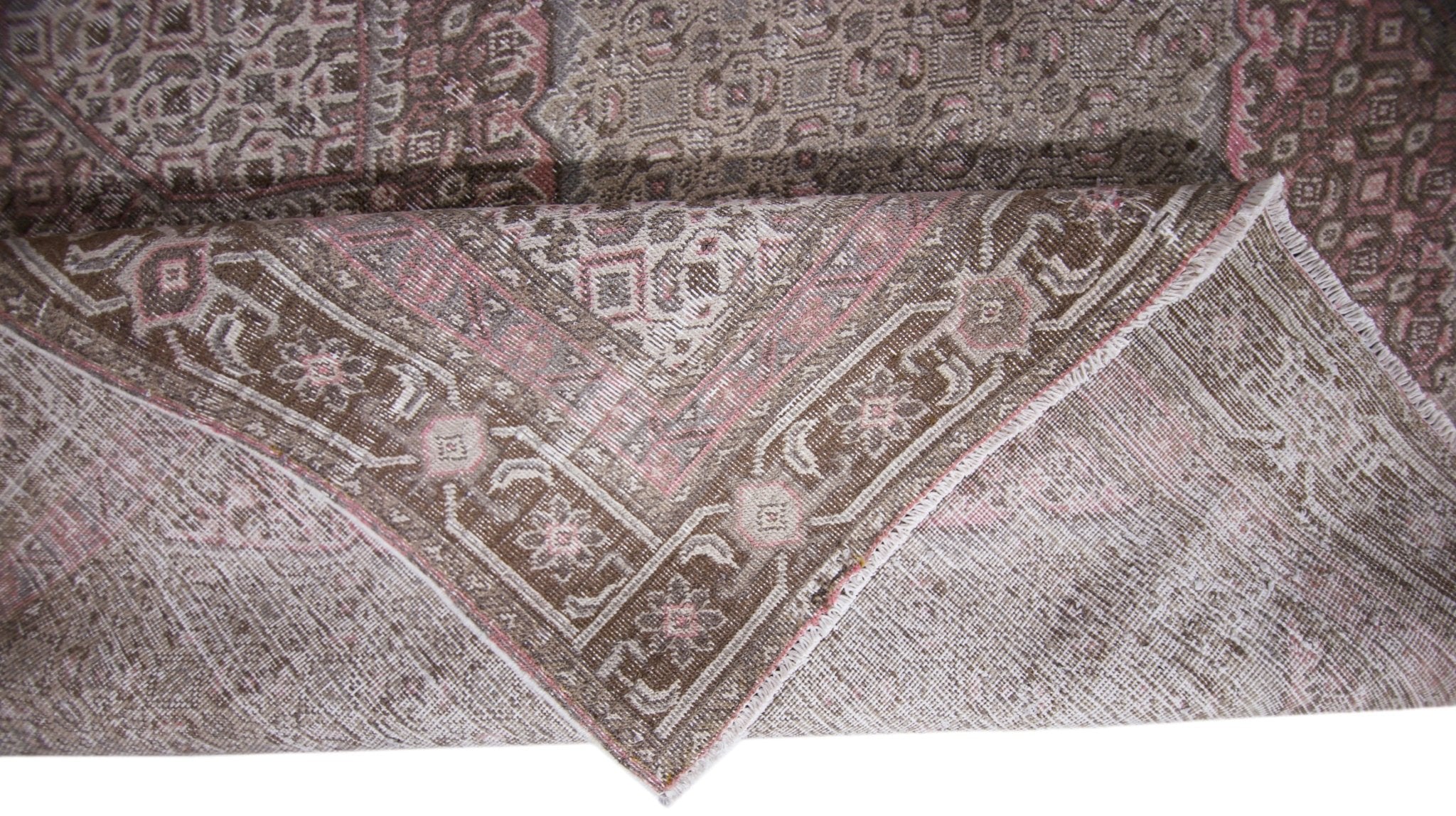 Handmade Vintage Persian Tabriz Rug | 261 x 177 cm | 8'7" x 5'10" - Najaf Rugs & Textile