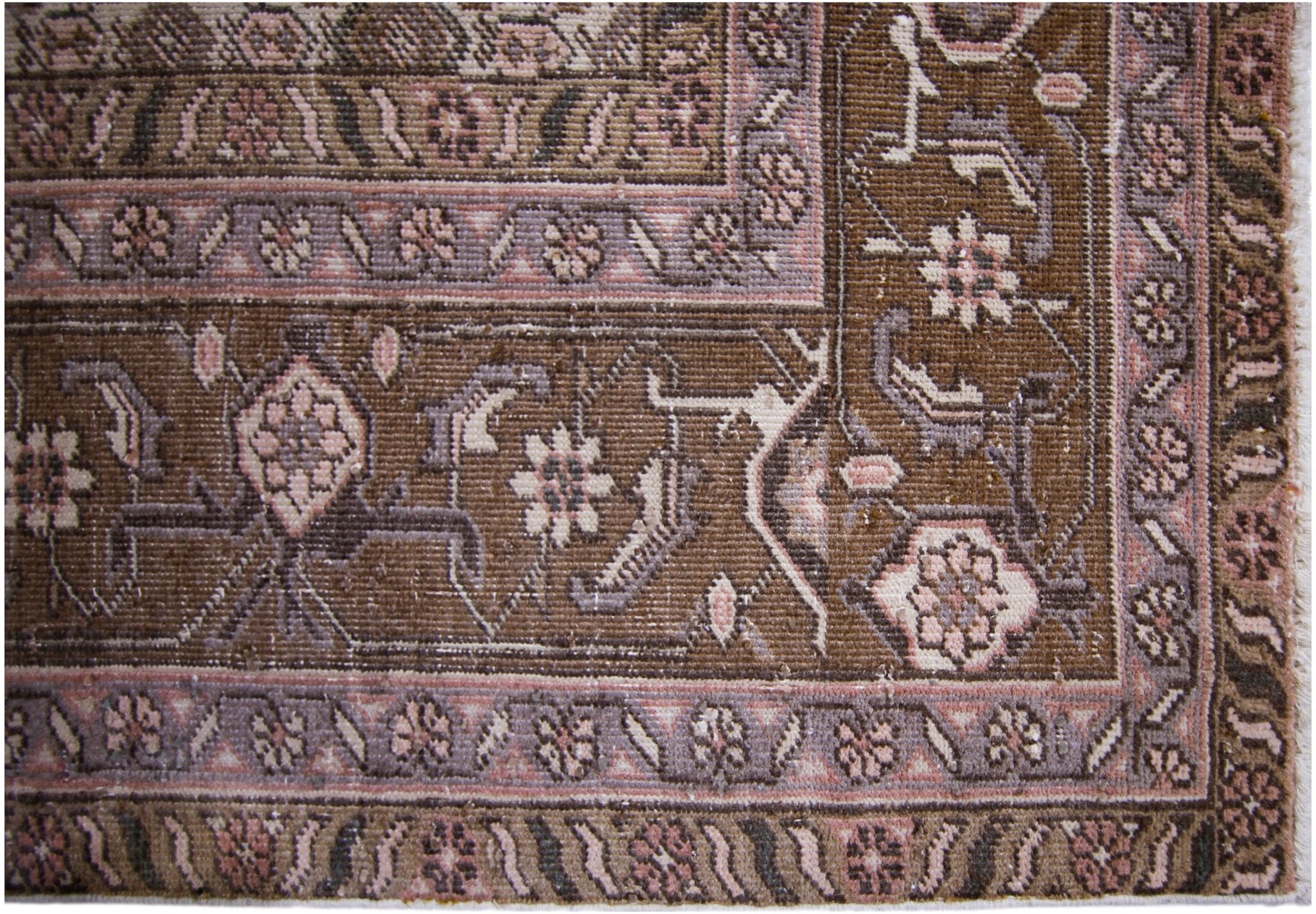 Handmade Vintage Persian Tabriz Rug | 281 x 194 cm | 9'3" x 6'4" - Najaf Rugs & Textile