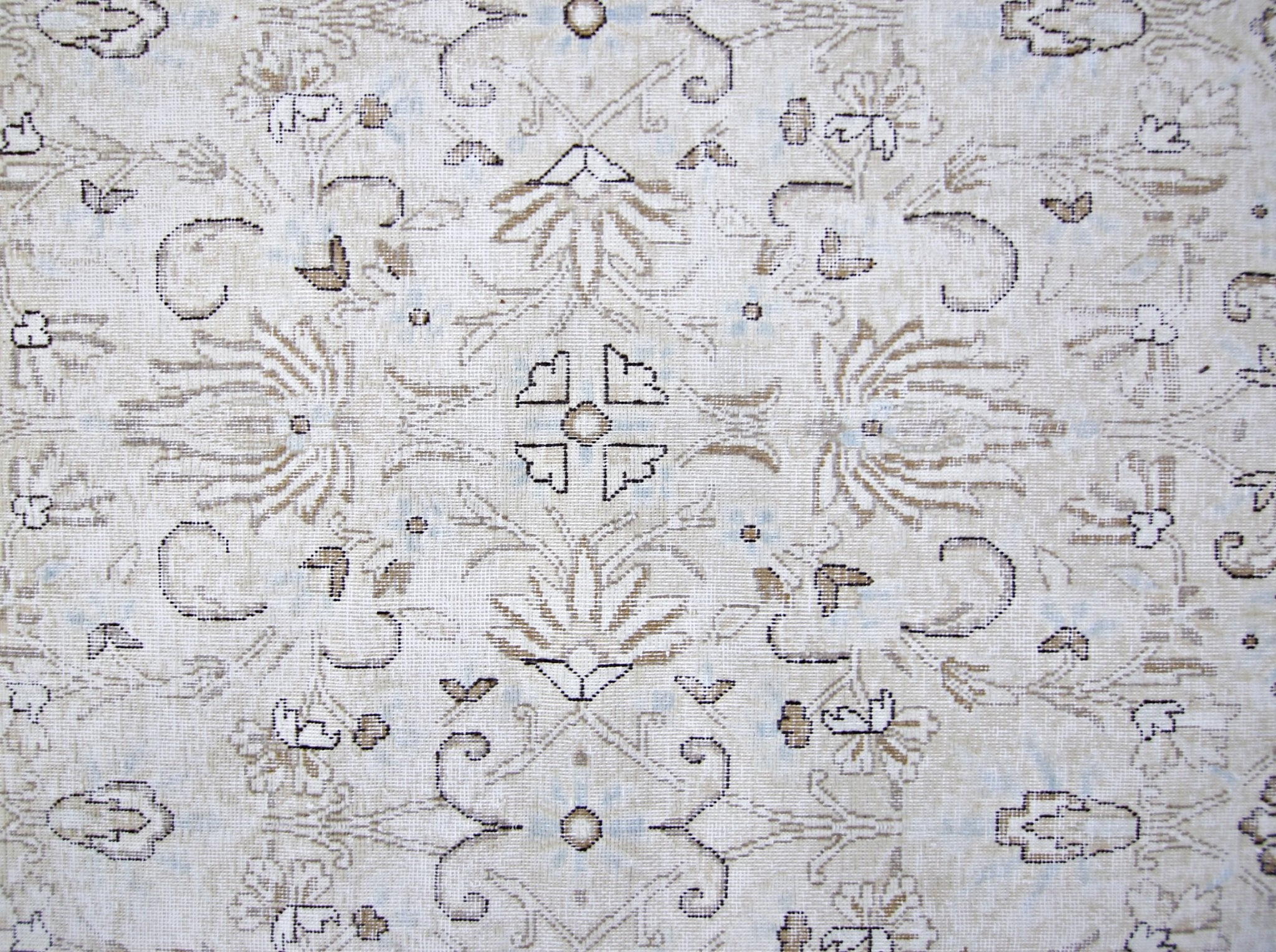 Handmade Vintage Persian Tabriz Rug | 290 x 184 cm | 9'6" x 6' - Najaf Rugs & Textile