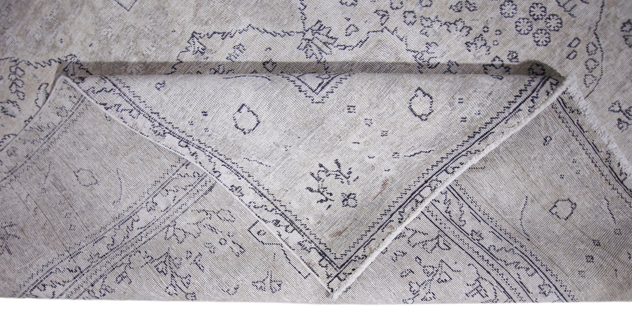 Handmade Vintage Persian Tabriz Rug | 333 x 243 cm | 10'11" x 8' - Najaf Rugs & Textile