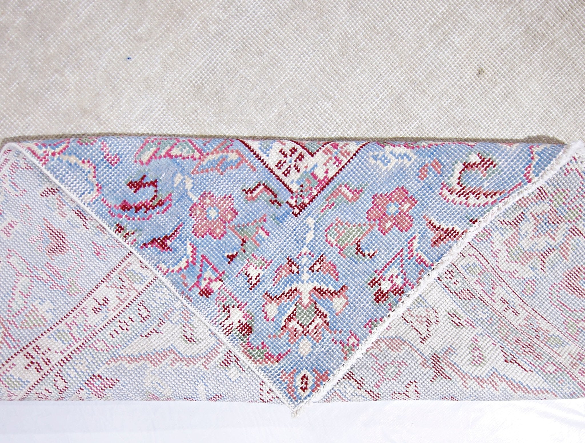 Handmade Vintage Persian Tabriz Rug | 376 x 254 cm | 12'4" x 8'4" - Najaf Rugs & Textile