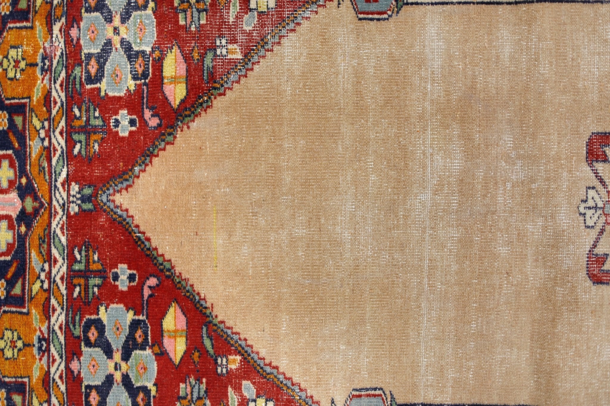 Handmade Vintage Princess Bokhara Prayer Rug | 122 x 74 cm | 4' x 2'5" - Najaf Rugs & Textile