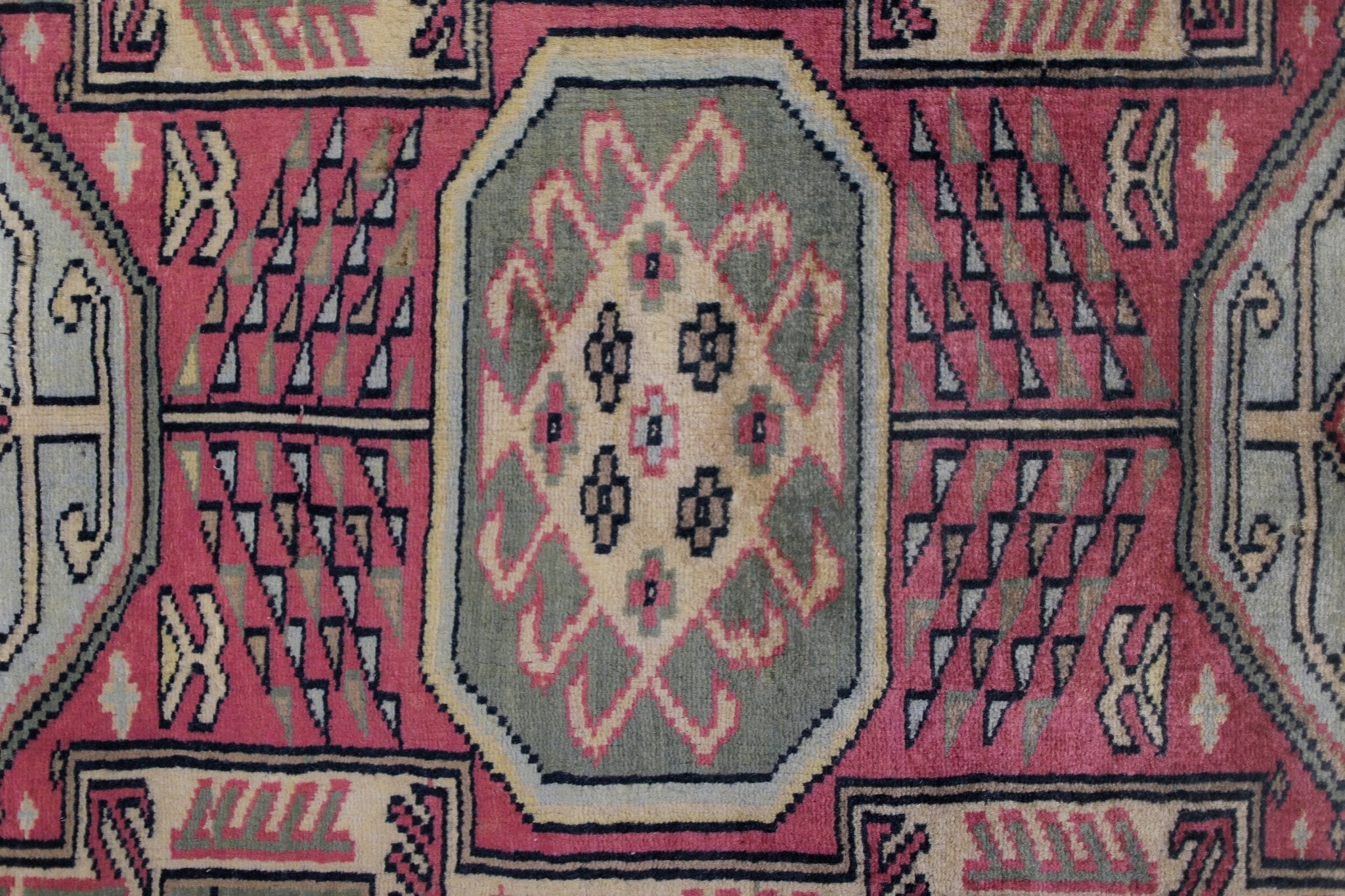 Handmade Vintage Princess Bokhara Rug | 116 x 77 cm | 3'10" x 2'6" - Najaf Rugs & Textile