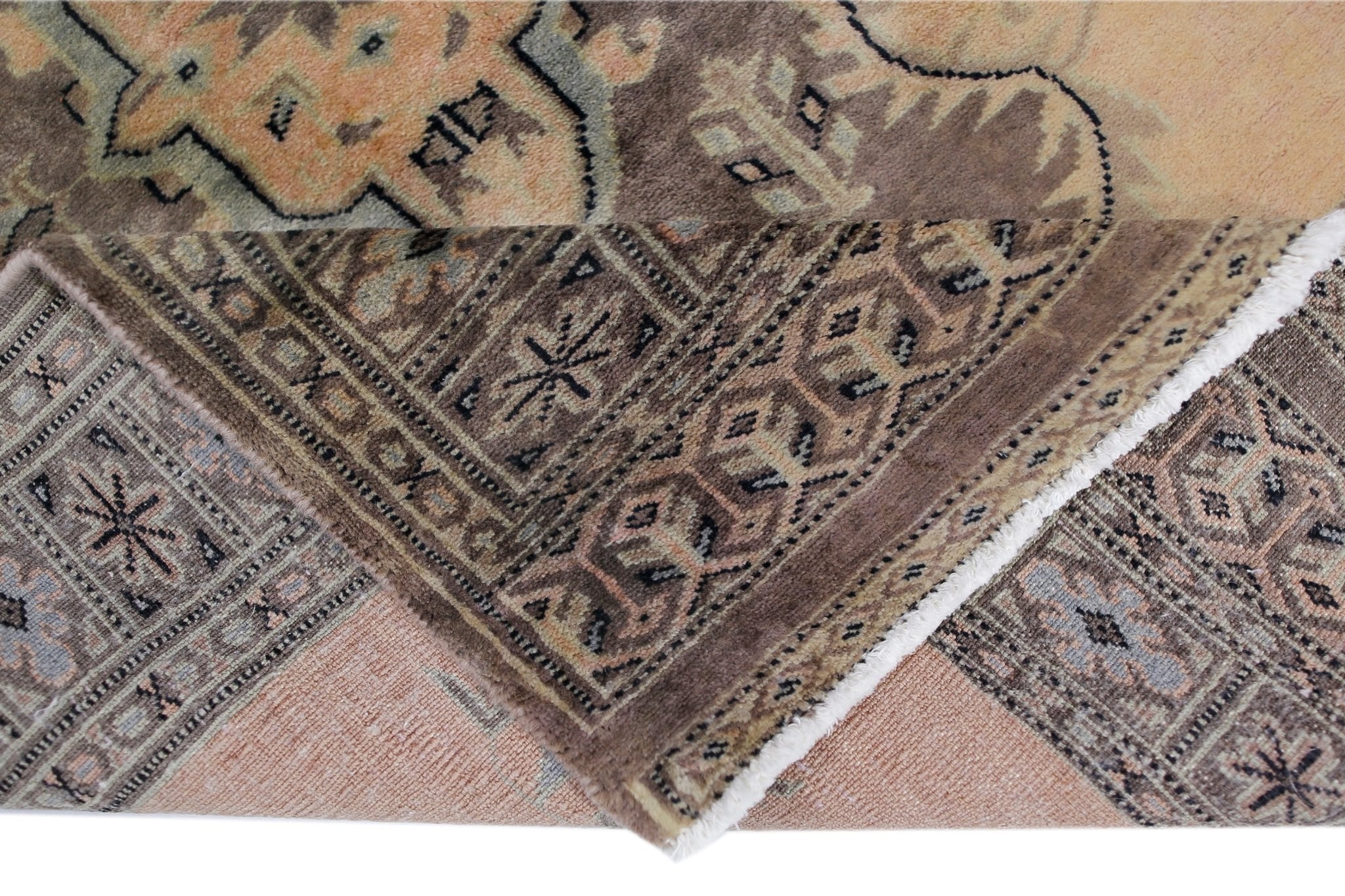 Handmade Vintage Princess Bokhara Rug | 131 x 83 cm | 4'4" x 2'9" - Najaf Rugs & Textile