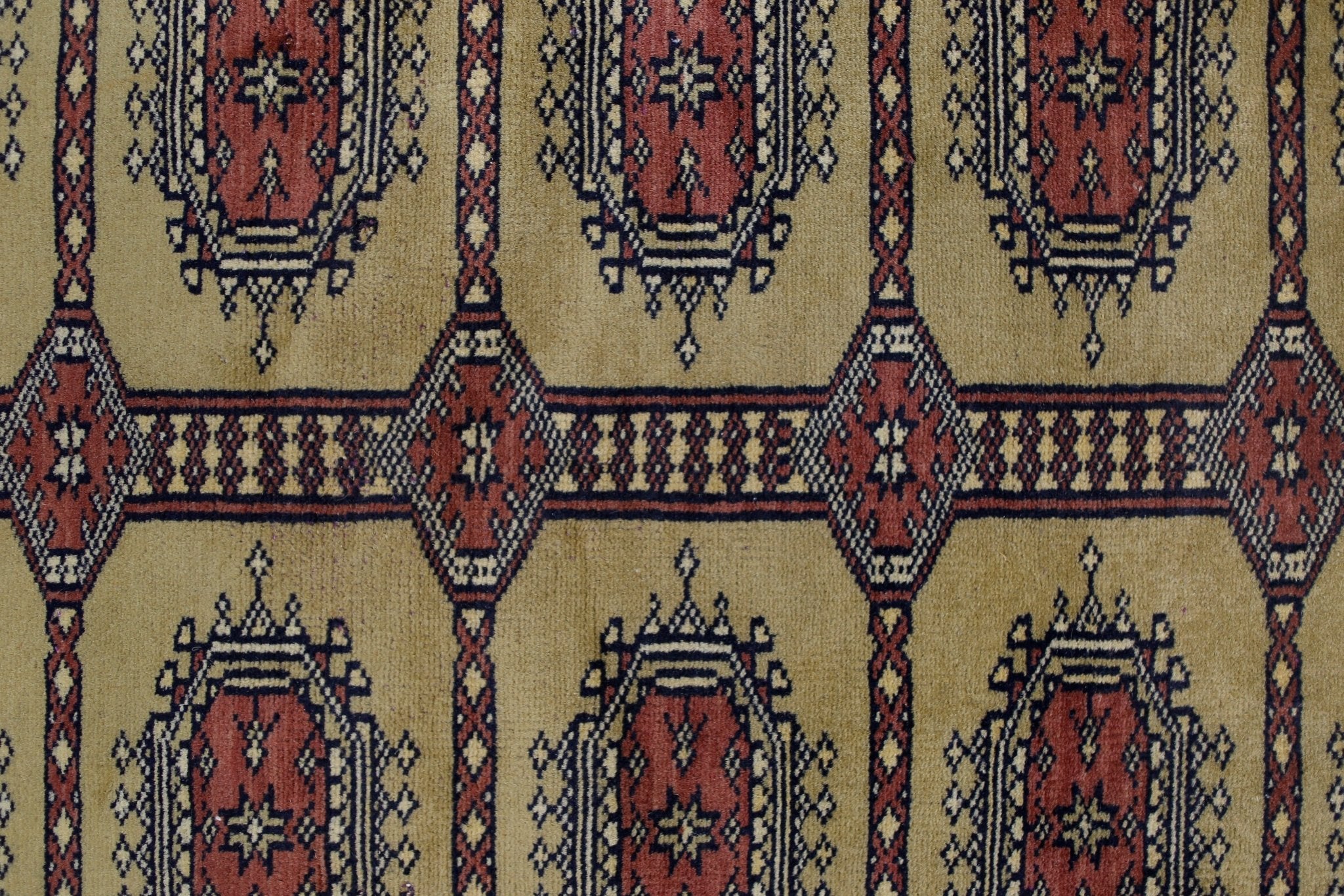 Handmade Vintage Princess Bokhara Rug | 142 x 89 cm | 4'8" x 2'11" - Najaf Rugs & Textile