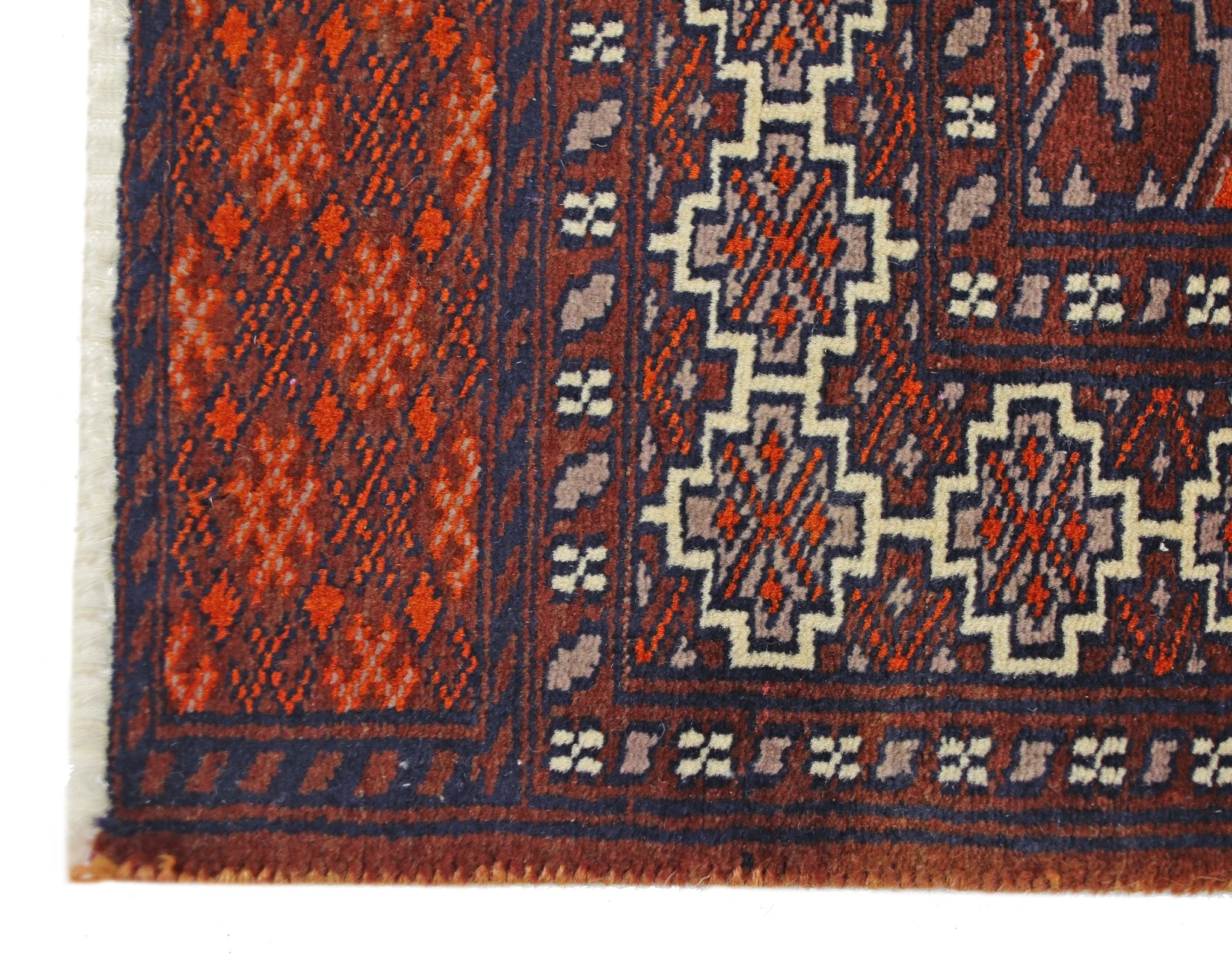 Handmade Vintage Princess Bokhara Rug | 142 x 95 cm | 5' x 3'2" - Najaf Rugs & Textile