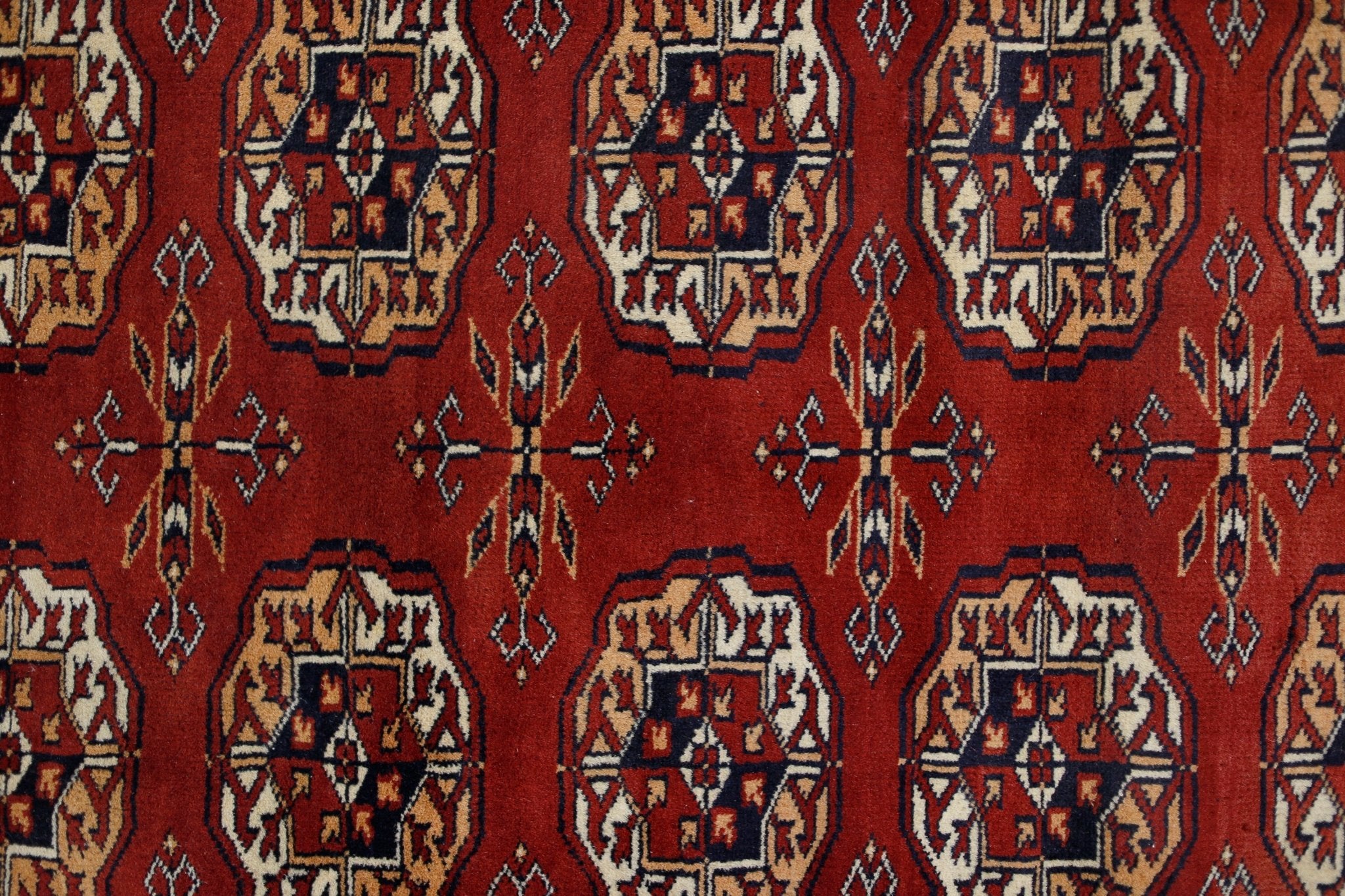 Handmade Vintage Princess Bokhara Rug | 156 x 89 cm | 5'2" x 2'11" - Najaf Rugs & Textile