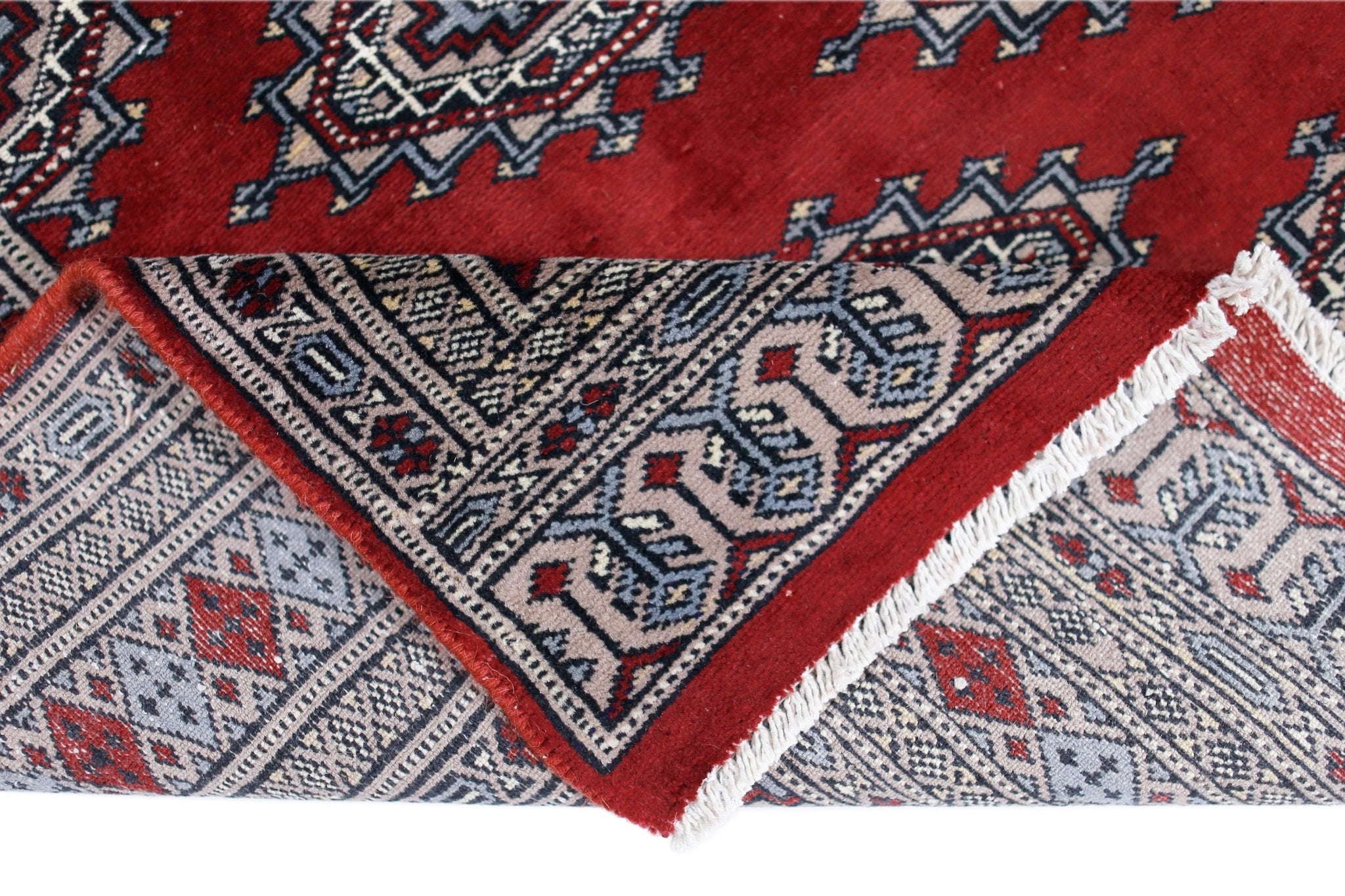 Handmade Vintage Princess Bokhara Rug | 172 x 124 cm | 5'8" x 4'1" - Najaf Rugs & Textile