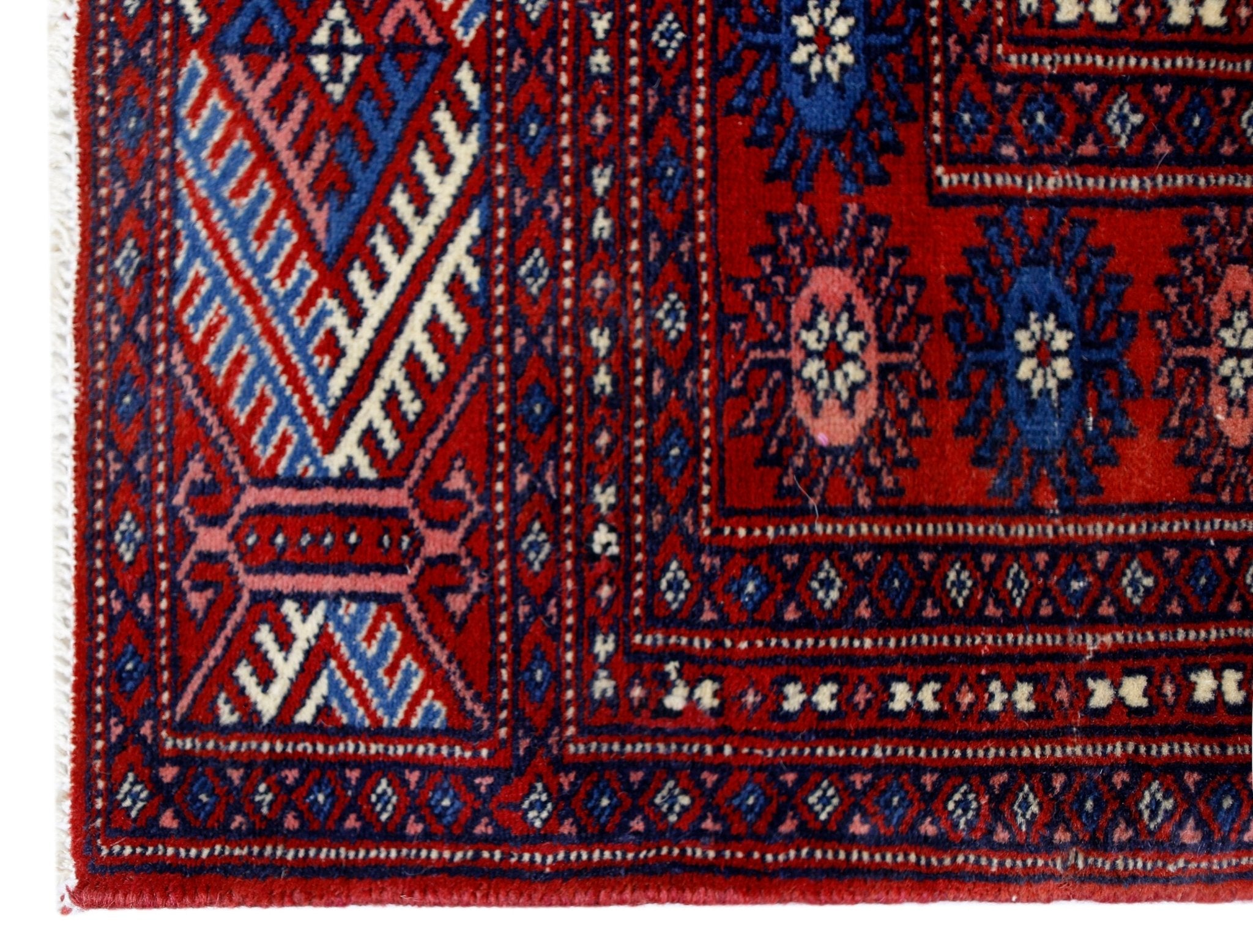 Handmade Vintage Princess Bokhara Rug | 179 x 122 cm | 5'10" x 4' - Najaf Rugs & Textile