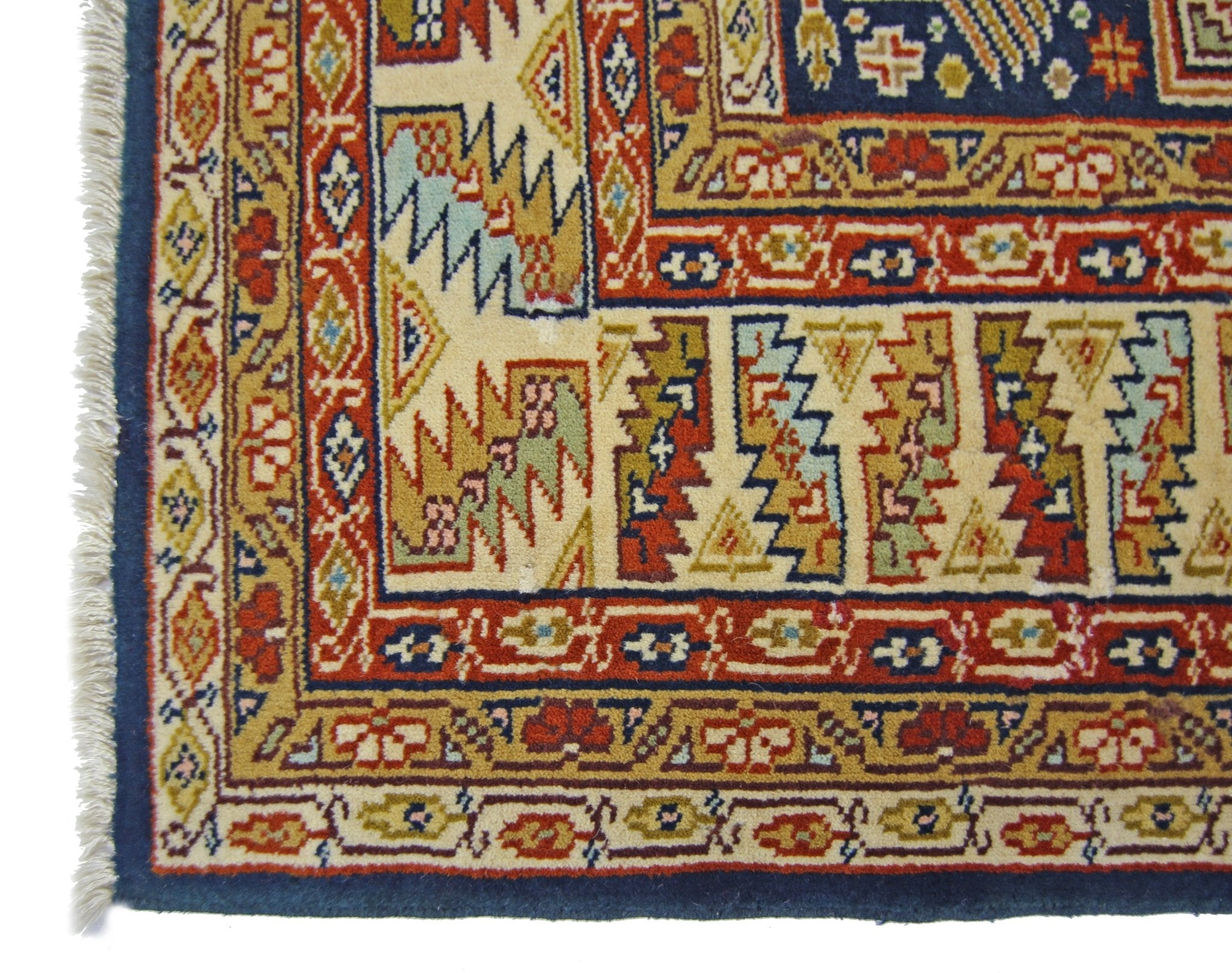 Handmade Vintage Princess Bokhara Rug | 186 x 129 cm | 6'1" x 4'3" - Najaf Rugs & Textile