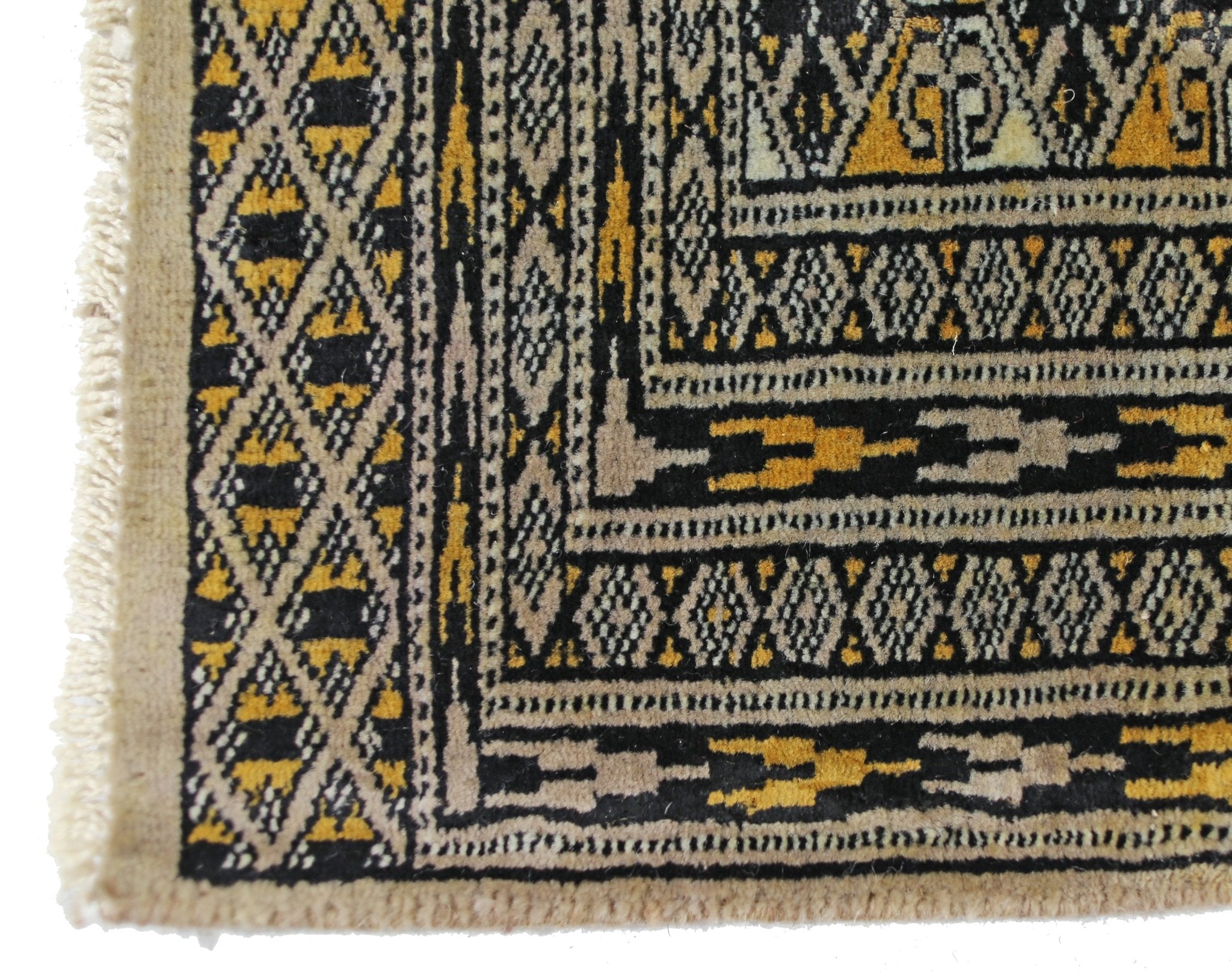 Handmade Vintage Princess Bokhara Rug | 189 x 131 cm | 6'3" x 4'3" - Najaf Rugs & Textile