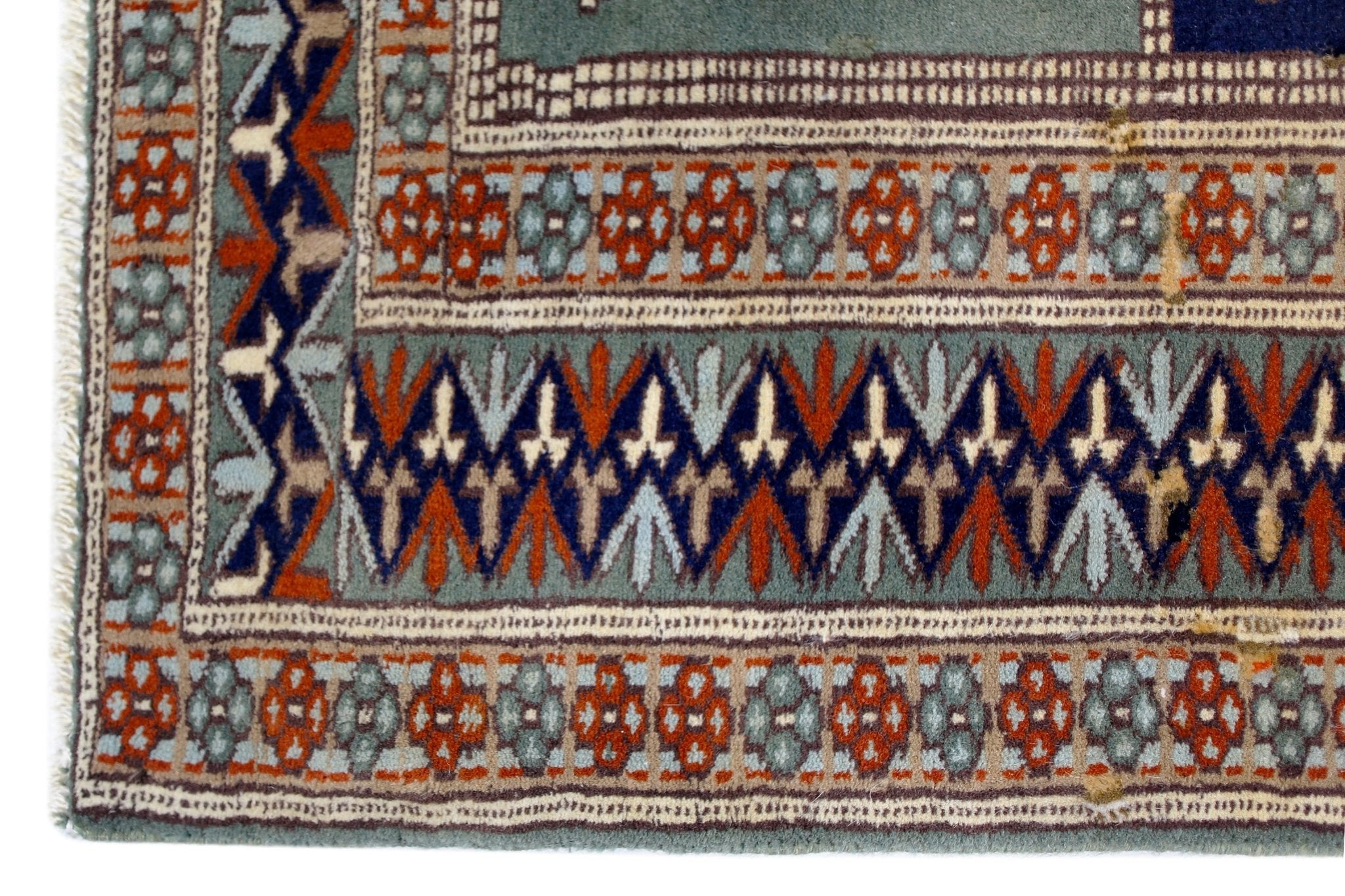 Handmade Vintage Princess Bokhara Rug | 194 x 126 cm | 6'4" x 4'2" - Najaf Rugs & Textile