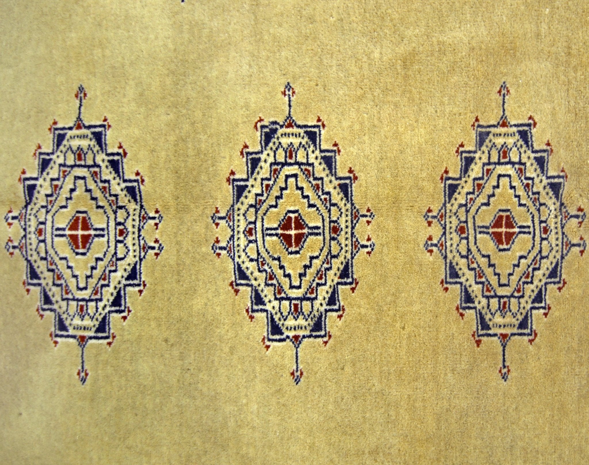 Handmade Vintage Princess Bokhara Rug | 210 x 124 cm | 6'11" x 4'1" - Najaf Rugs & Textile