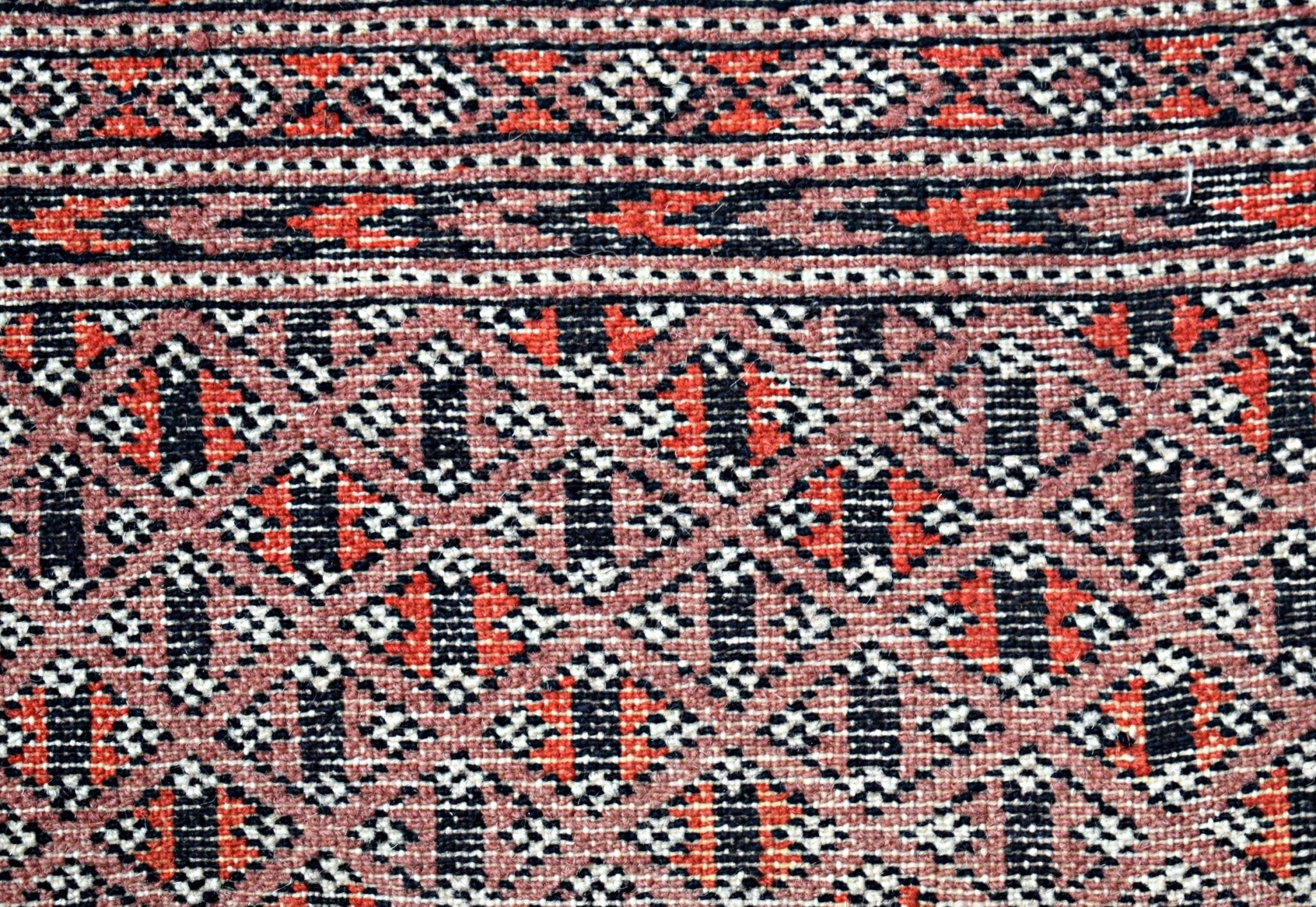 Handmade Vintage Princess Bokhara Rug | 327 x 246 cm | 10'9" x 8'1" - Najaf Rugs & Textile