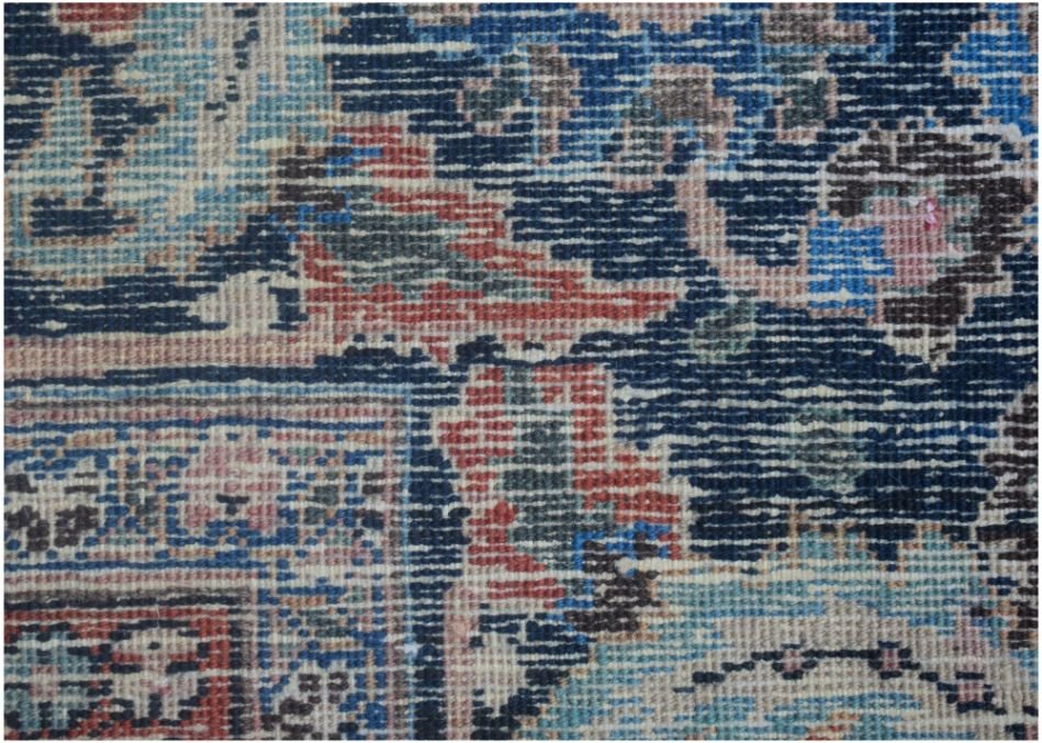 Handmade Vintage Tribal Persian Rug | 297 x 292 cm | 9'9" x 9'7" - Najaf Rugs & Textile