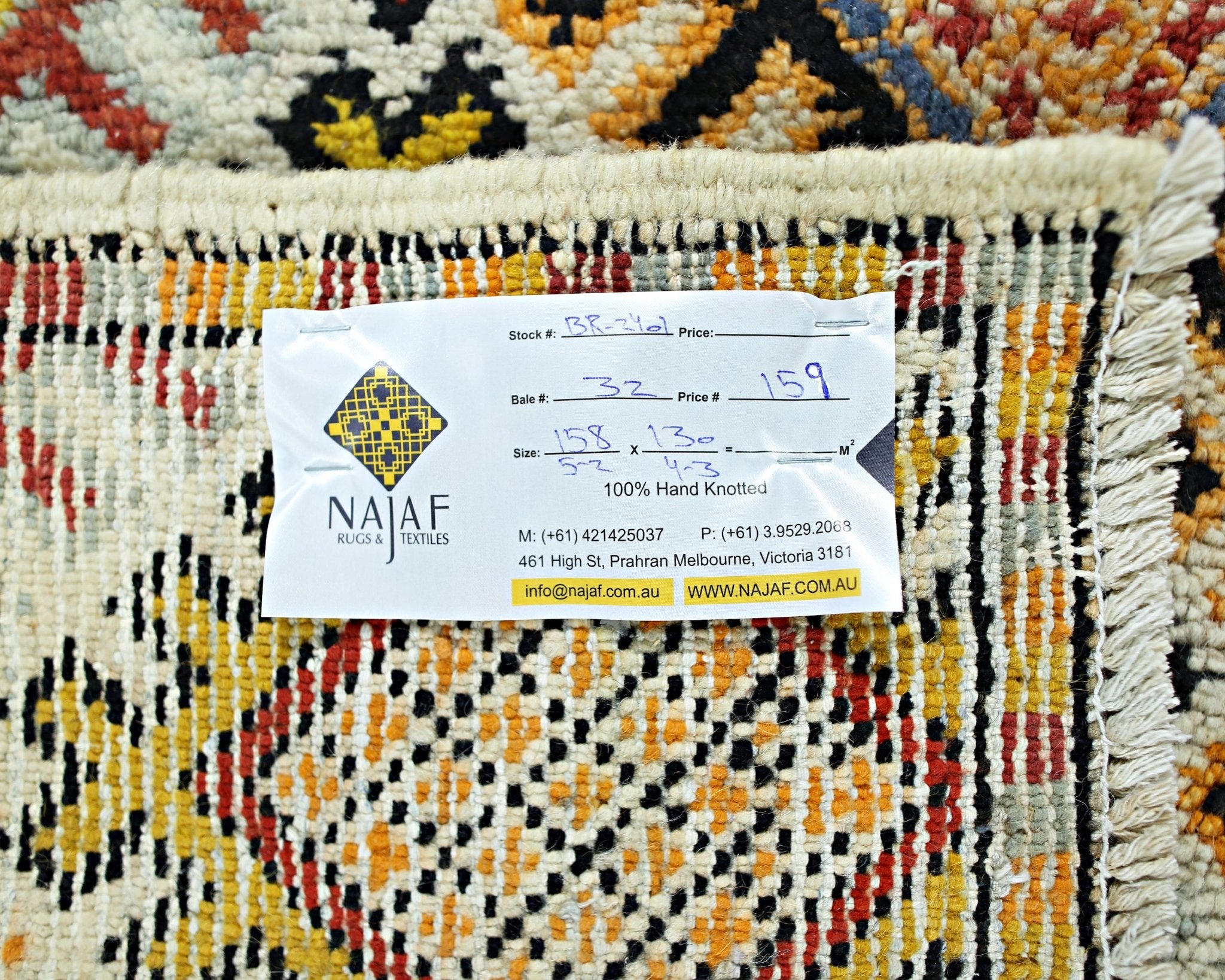 Handmade Vintage Tribal Turkish Rug | 158 x 130 cm | 5'2" x 4'3" - Najaf Rugs & Textile