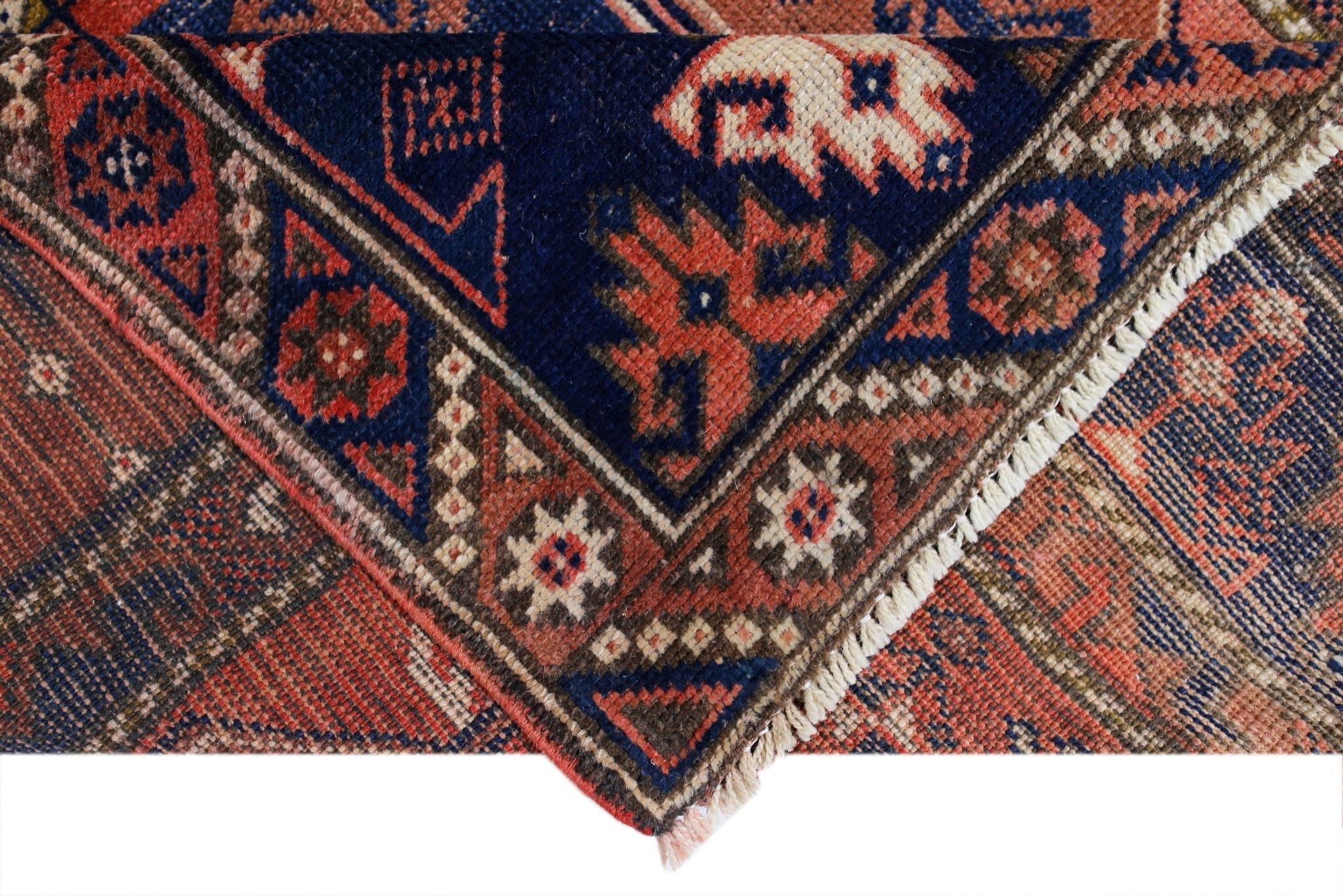 Handmade Vintage Turkish Dosemalti Rug | 190 x 122 cm | 6'3" x 4' - Najaf Rugs & Textile