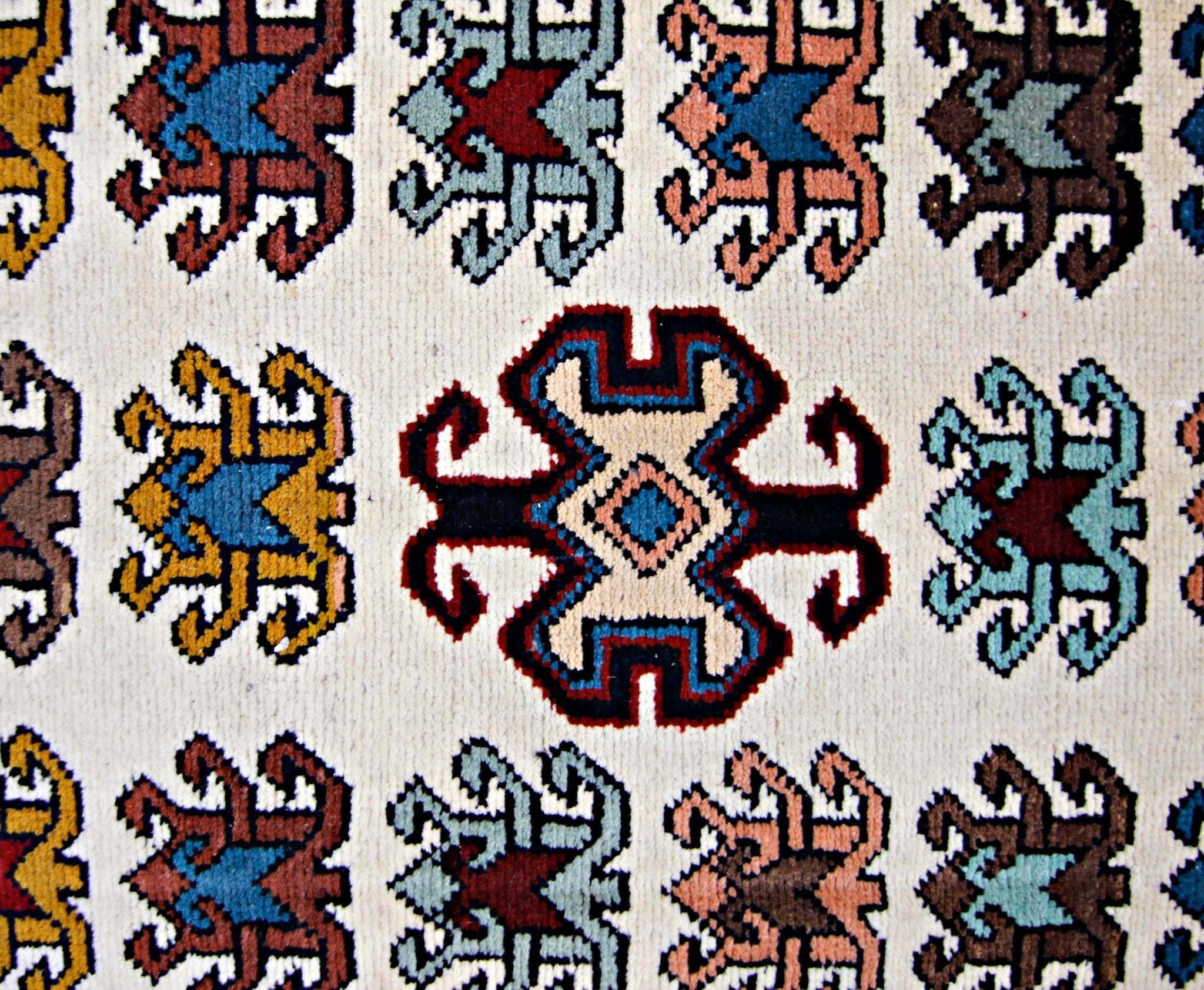 Handmade Vintage Turkish Hallway Runner | 328 x 70 cm | 10'9" x 2'4" - Najaf Rugs & Textile