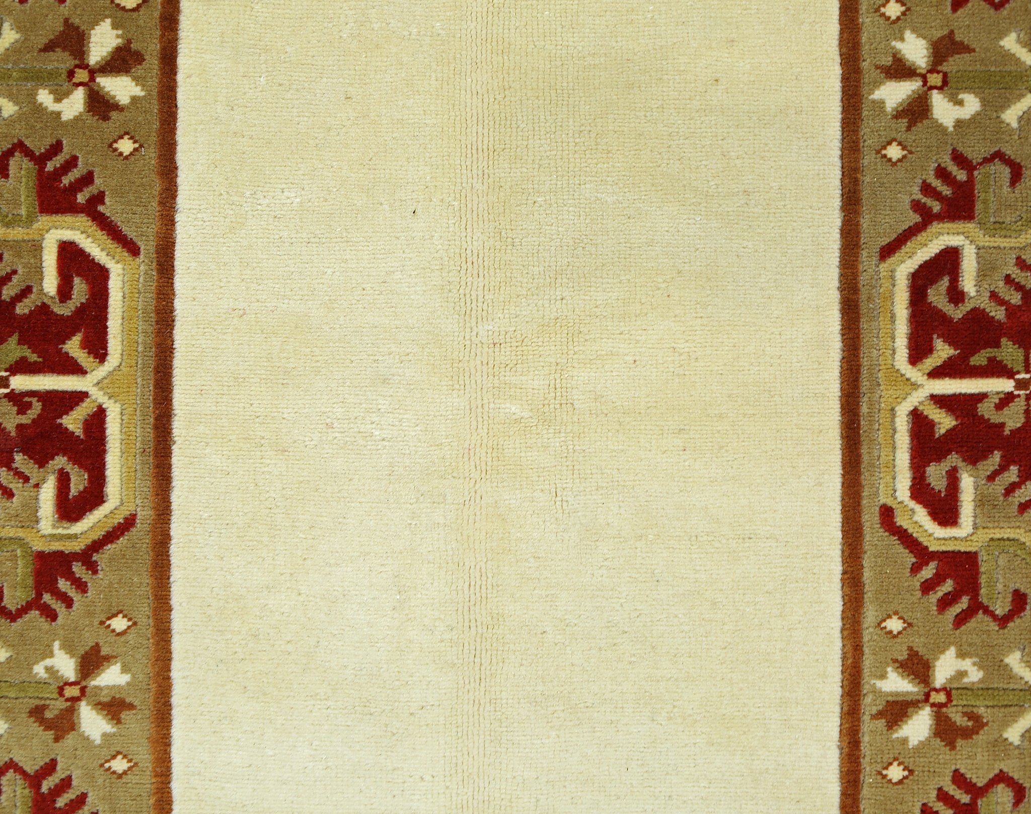 Handmade Vintage Turkish Milas Rug | 241 x 162 cm | 7'11" x 5'4" - Najaf Rugs & Textile