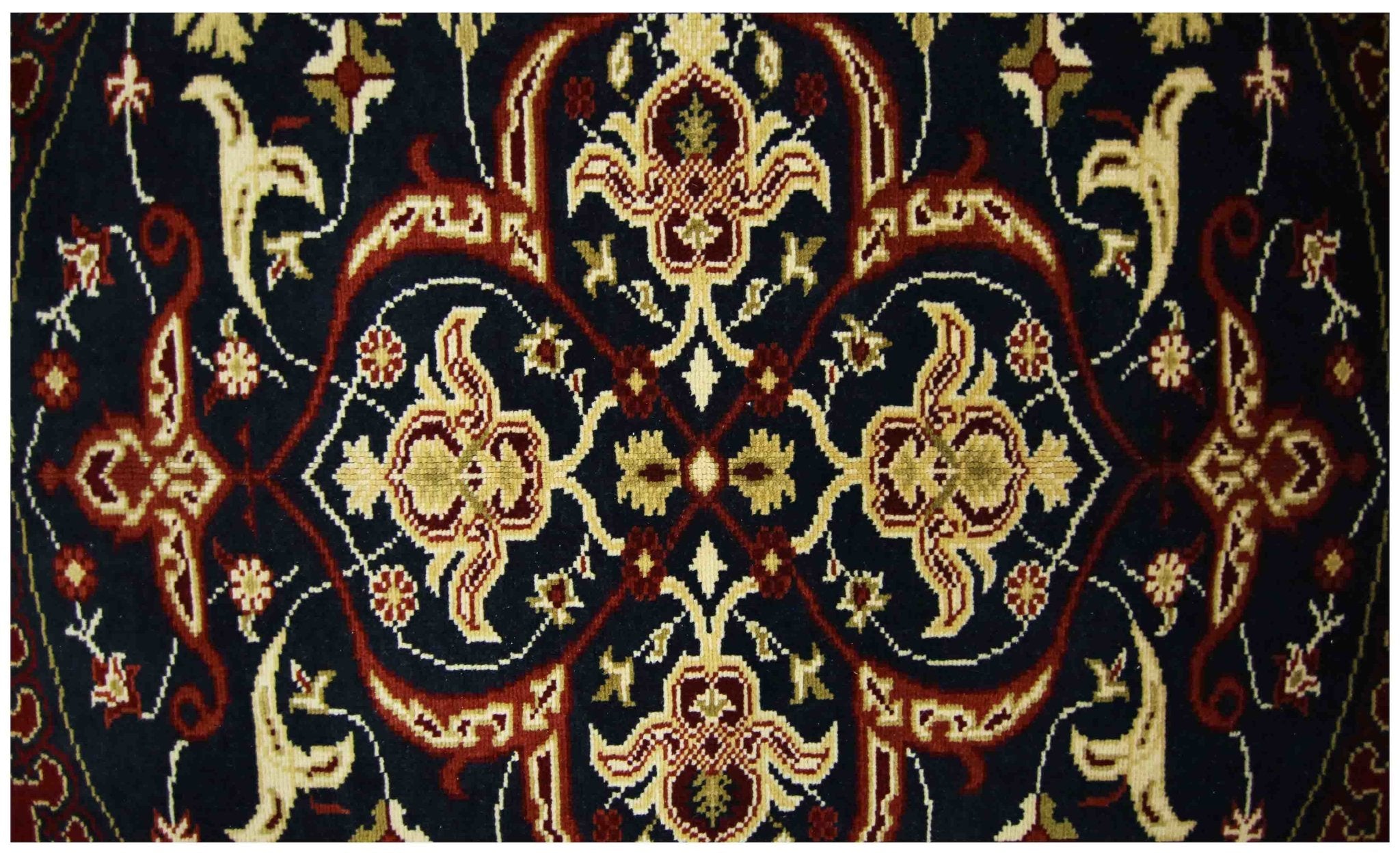 Handmade Vintage Turkish Rug | 337 x 273 cm | 11'1" x 8'11" - Najaf Rugs & Textile