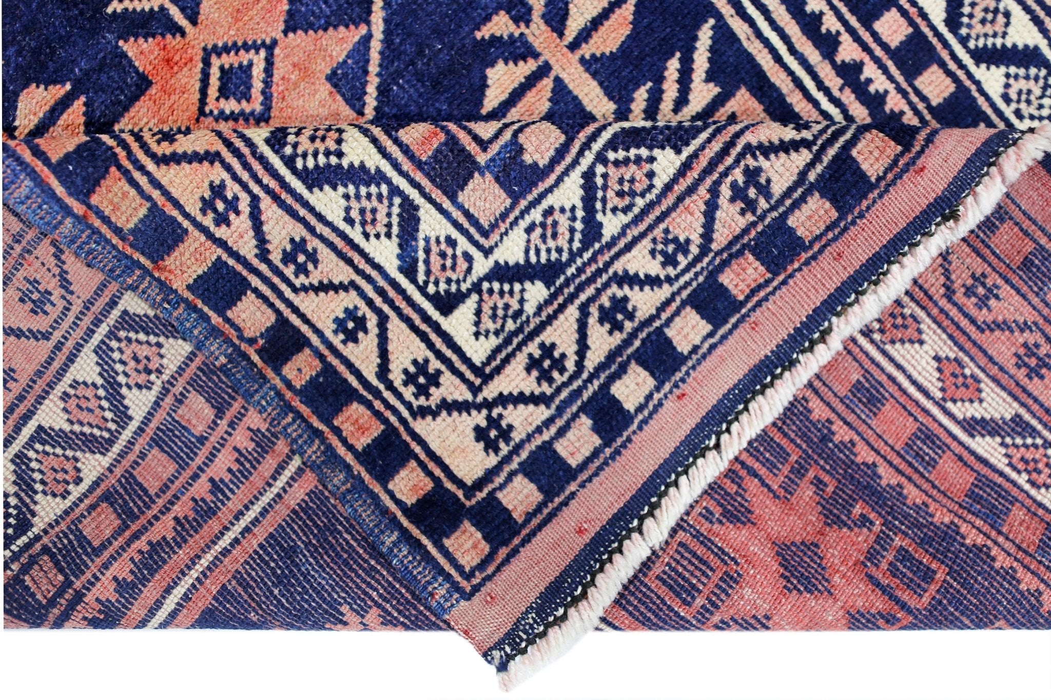 Handmade Vintage Turkish Yagcibedir Rug | 124 x 78 cm | 4'1" x 2'7" - Najaf Rugs & Textile