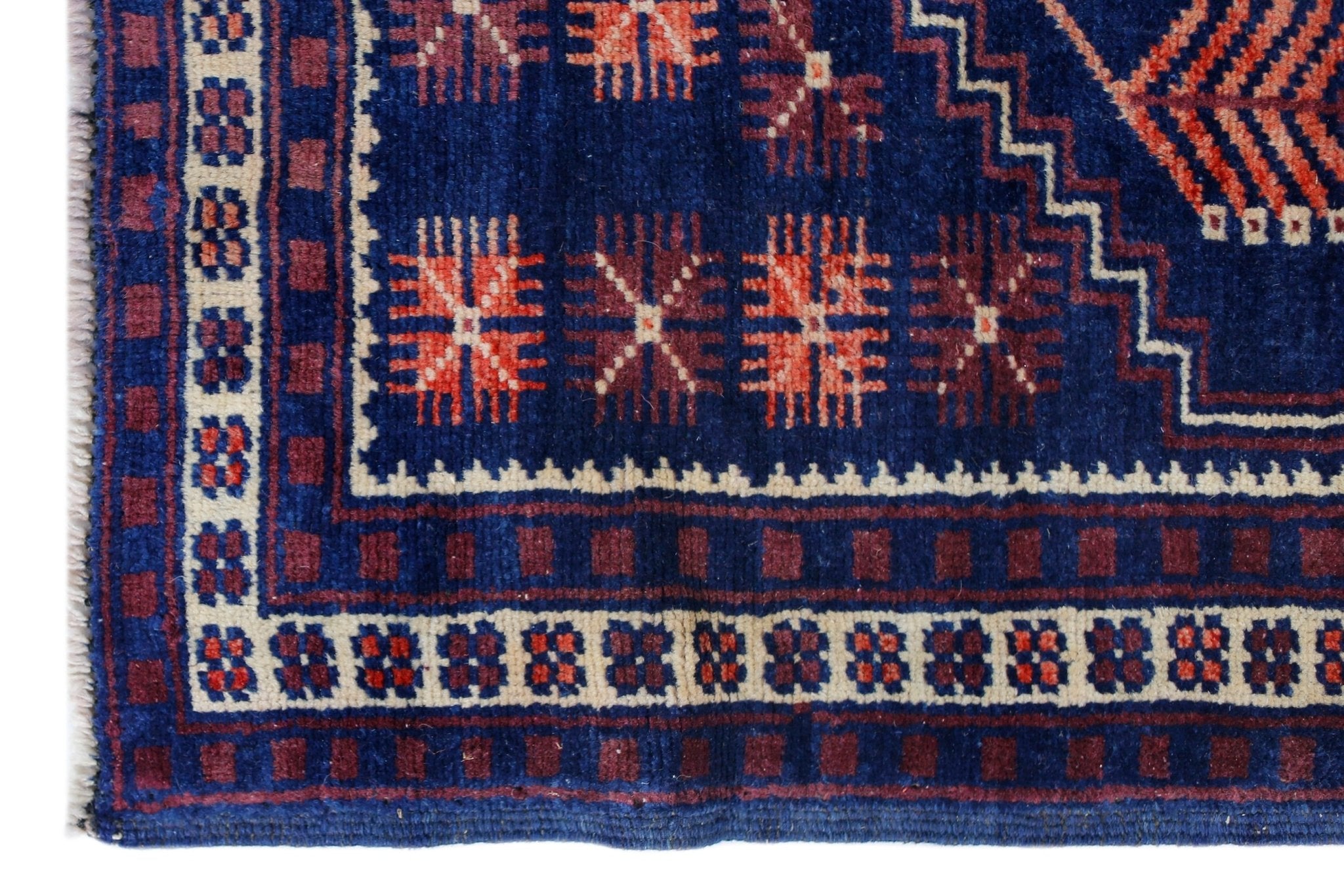 Handmade Vintage Turkish Yagcibedir Rug | 126 x 79 cm | 4'2" x 2'7" - Najaf Rugs & Textile