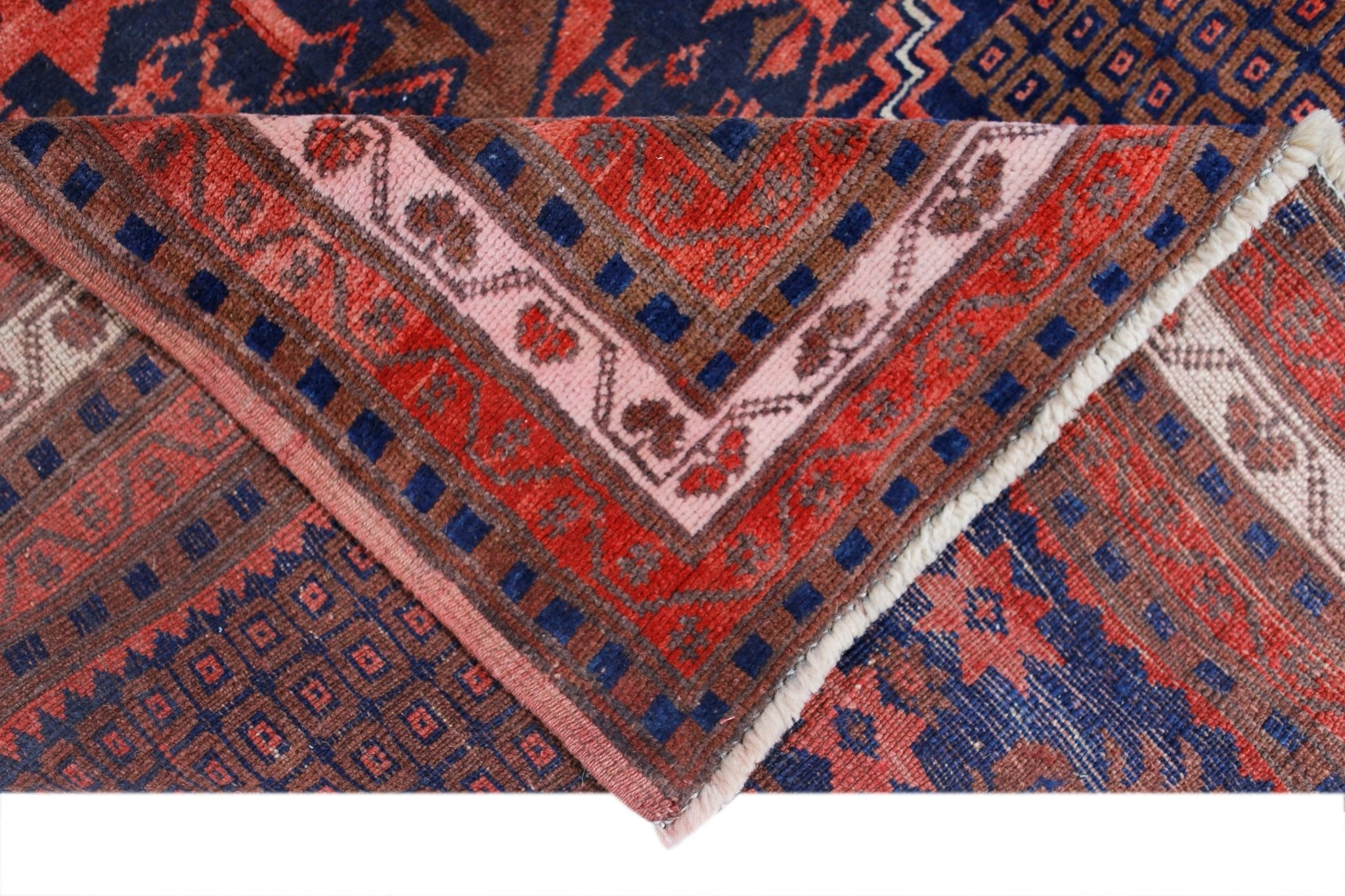 Handmade Vintage Turkish Yagcibedir Rug | 189 x 124 cm | 6'3" x 4'1" - Najaf Rugs & Textile